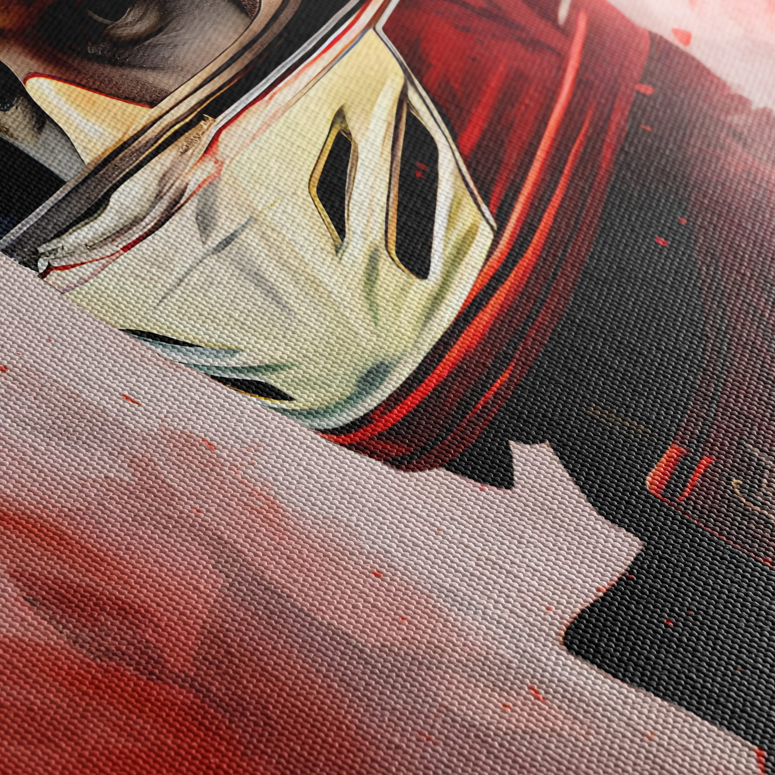 Dynamic Race Car Driver Portrait - Image 5
