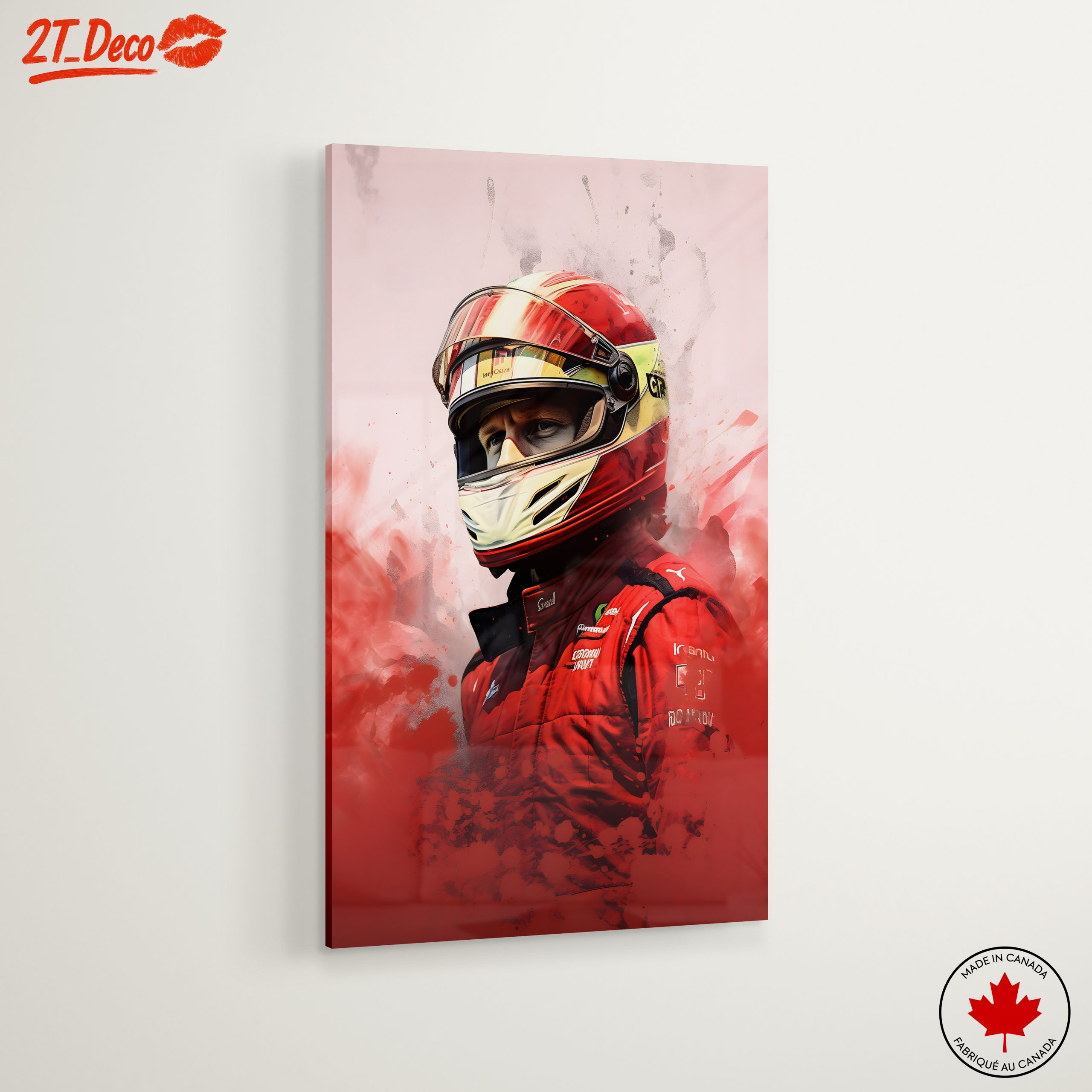 Dynamic Race Car Driver Portrait - Image 6