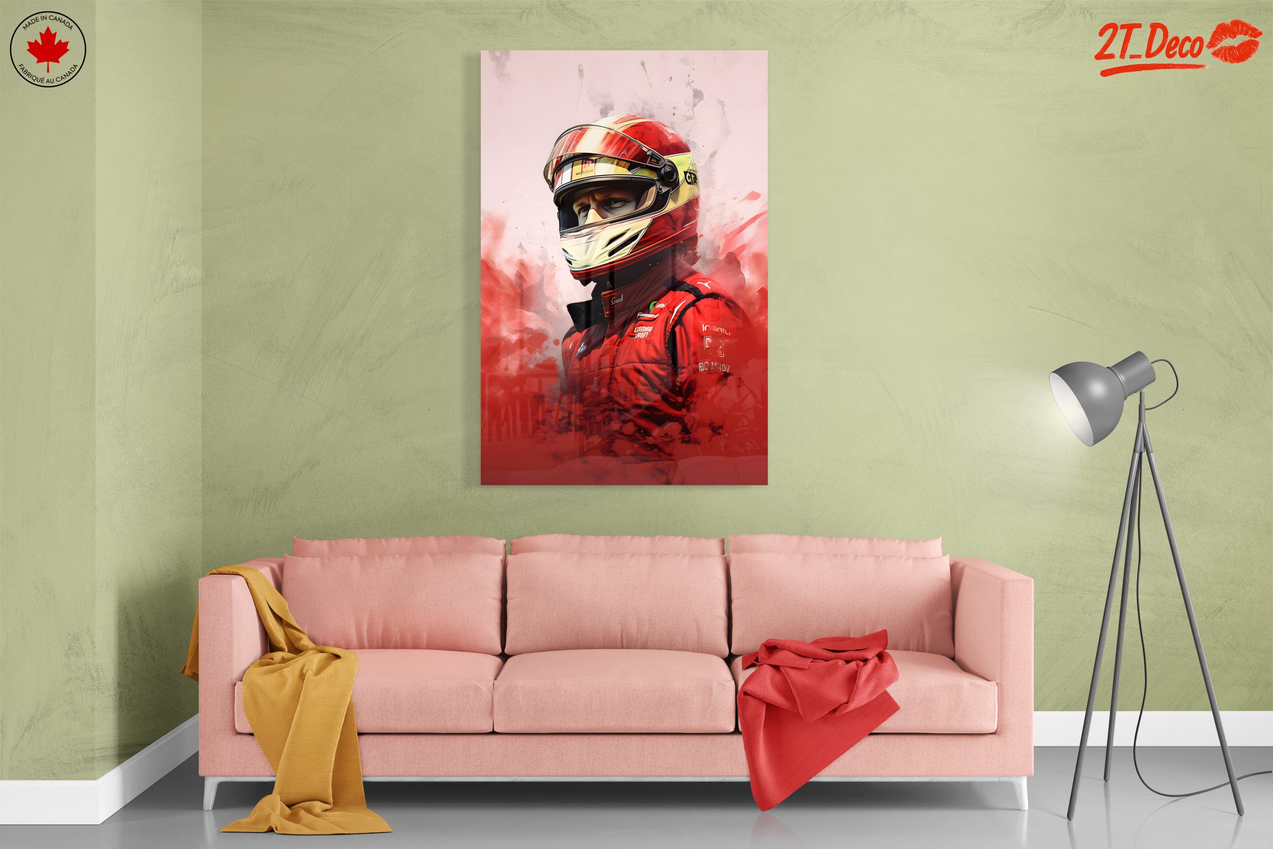 Dynamic Race Car Driver Portrait - Image 7
