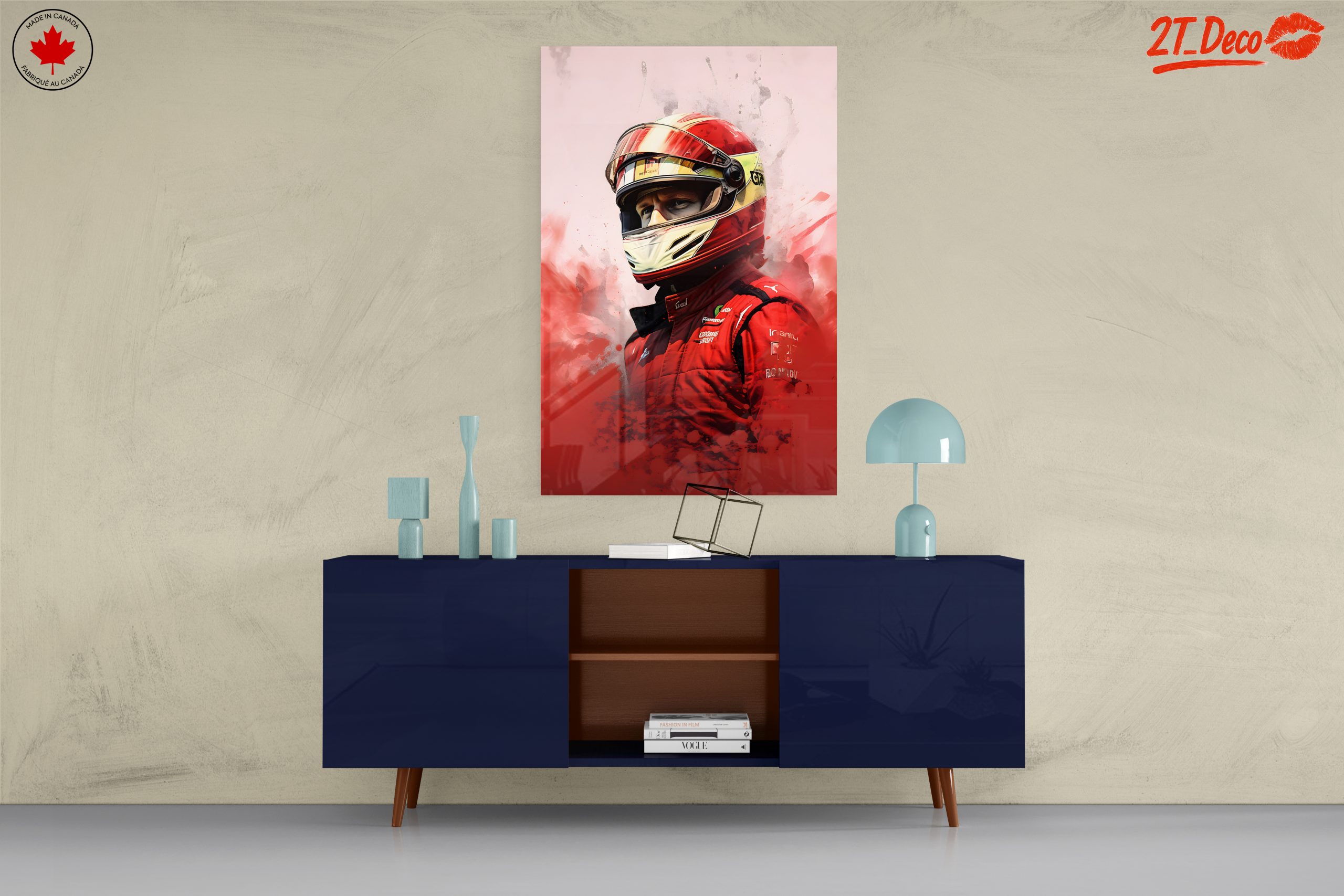 Dynamic Race Car Driver Portrait - Image 8