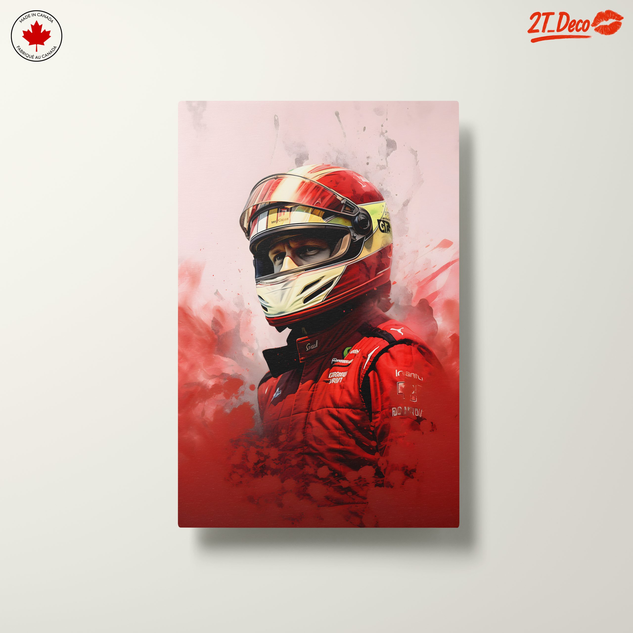 Dynamic Race Car Driver Portrait - Image 10