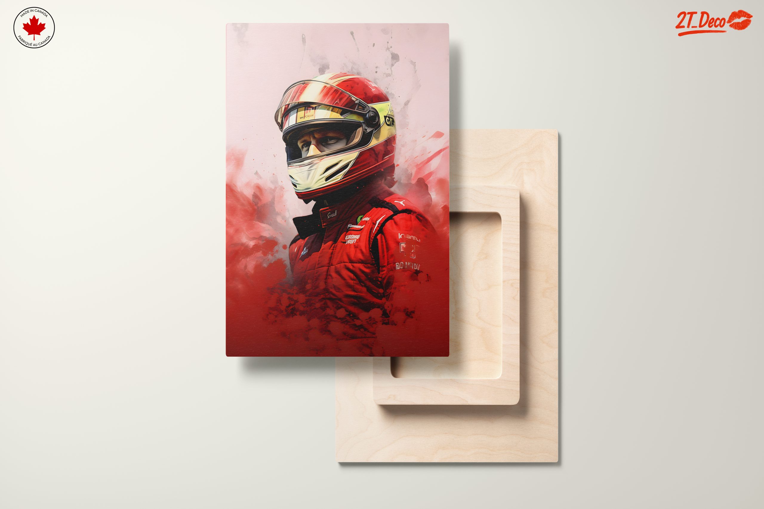 Dynamic Race Car Driver Portrait - Image 11