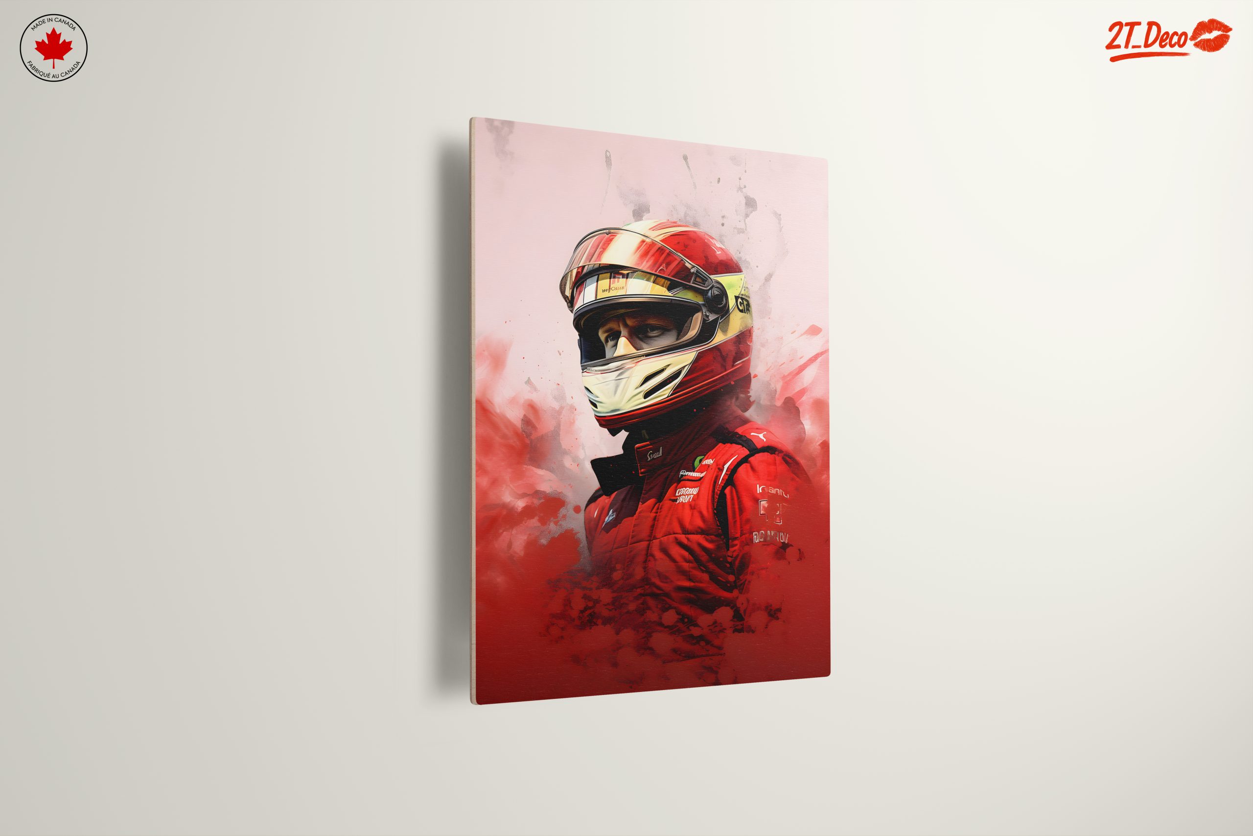 Dynamic Race Car Driver Portrait - Image 13