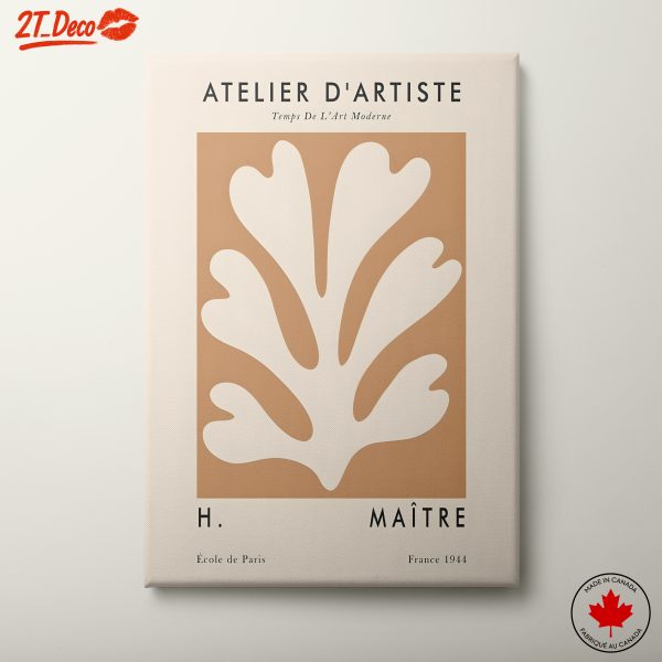 Botanical Abstract Art with Organic Shapes 2