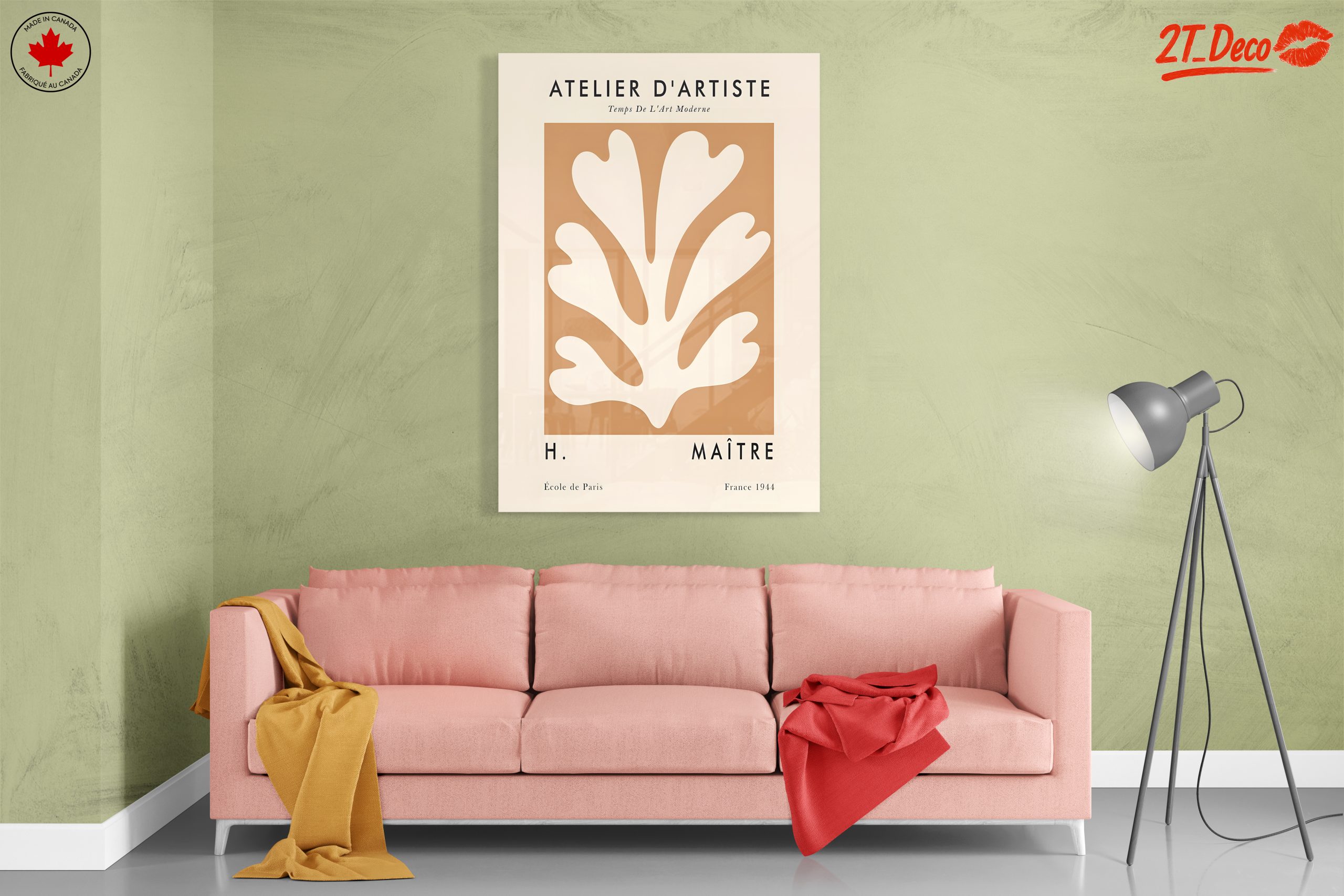 Botanical Abstract Art with Organic Shapes 2 - Image 7