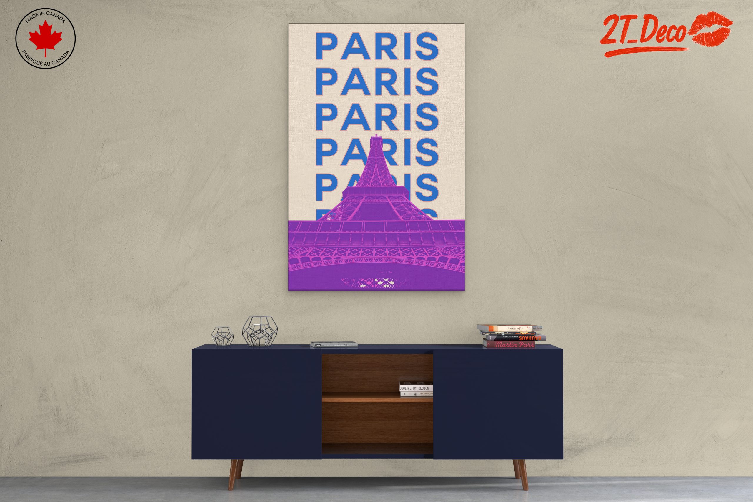 Eiffel Tower Contemporary Urban Art 2 - Image 3