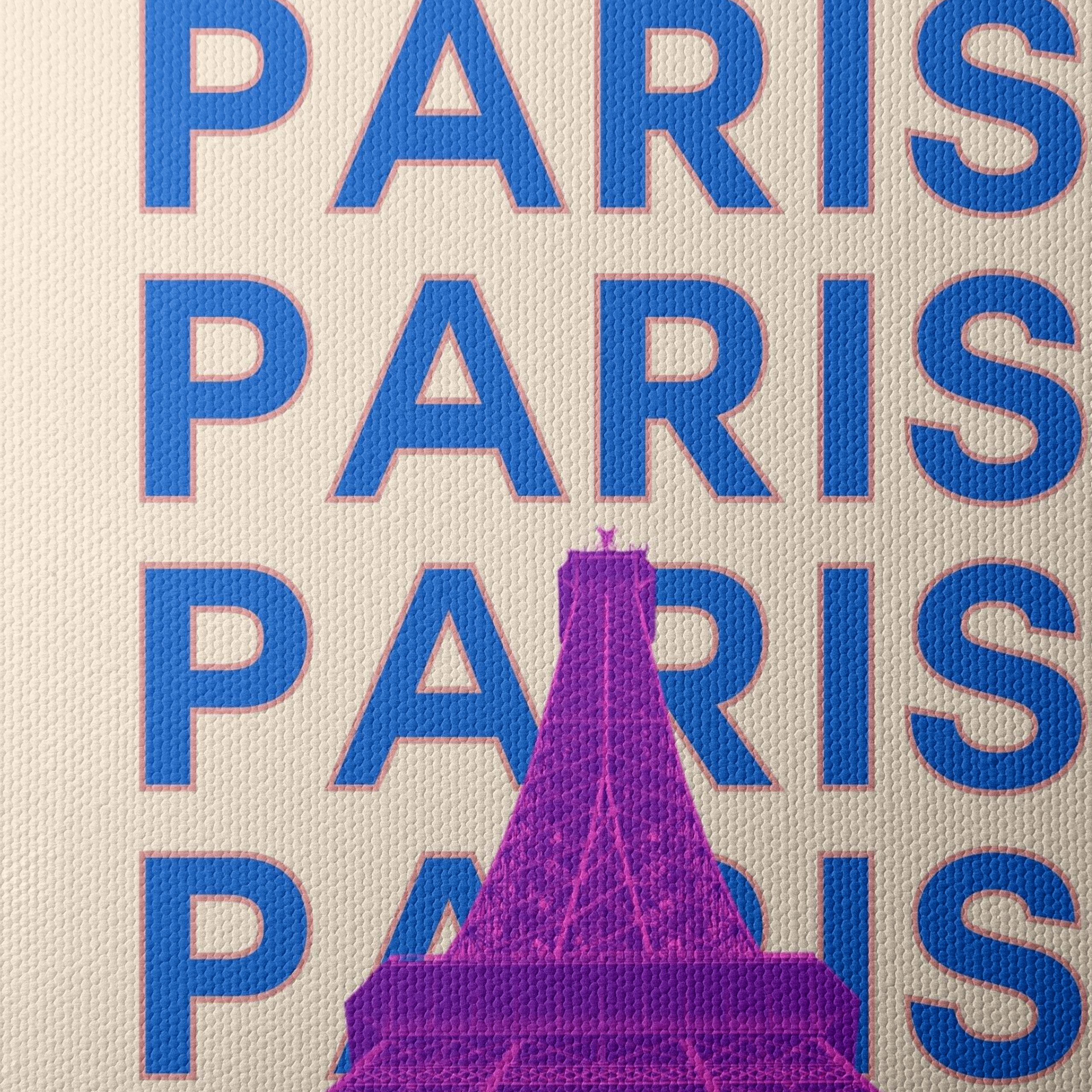 Eiffel Tower Contemporary Urban Art 2 - Image 4