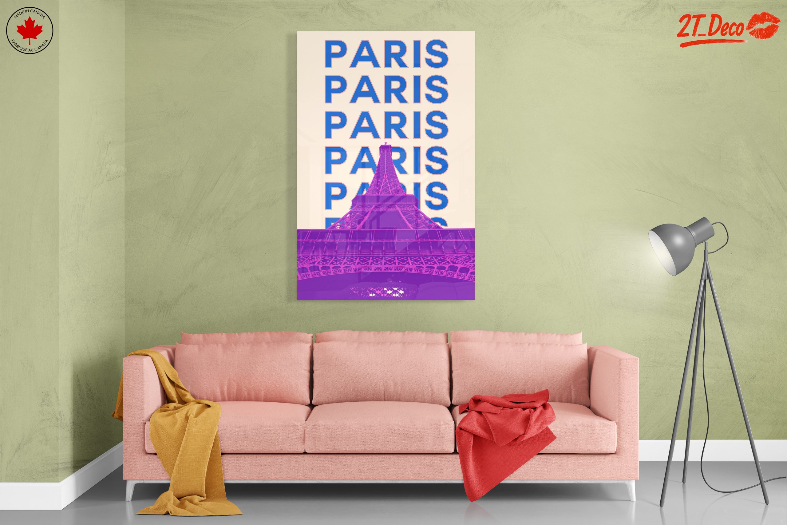 Eiffel Tower Contemporary Urban Art 2 - Image 7