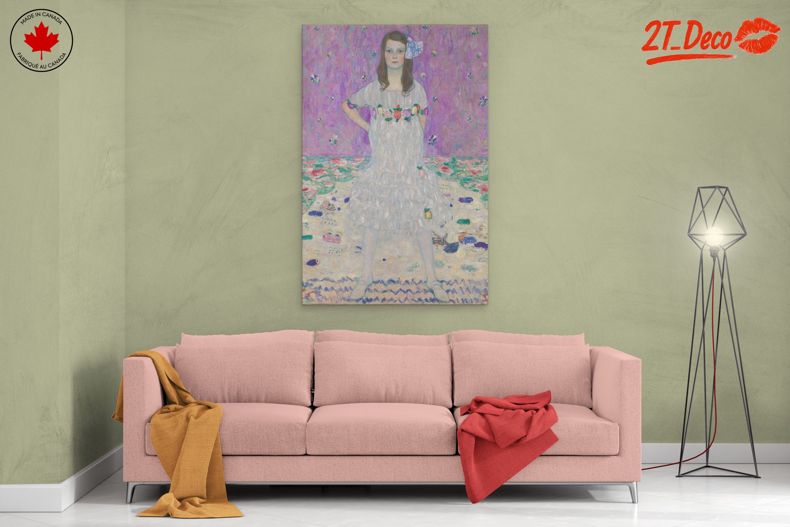 Delicate Contemporary Portrait of a Young Girl - Image 2