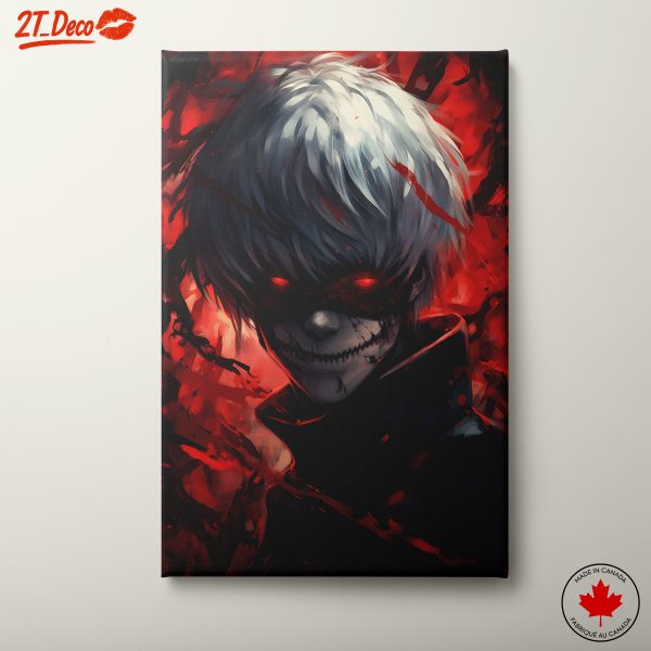 Tokyo Ghoul Character Art with Dark Aesthetic 2
