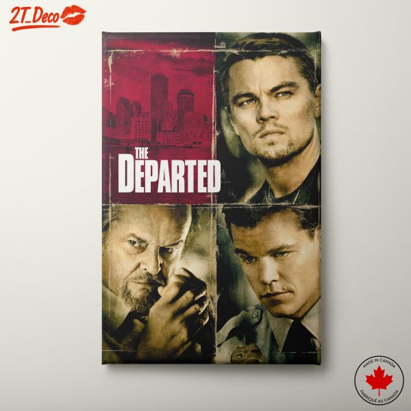 The Departed Movie Art Featuring Classic Cars