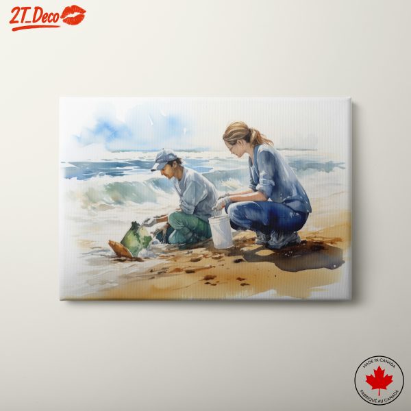 Beach Cleanup Nature Landscape Art