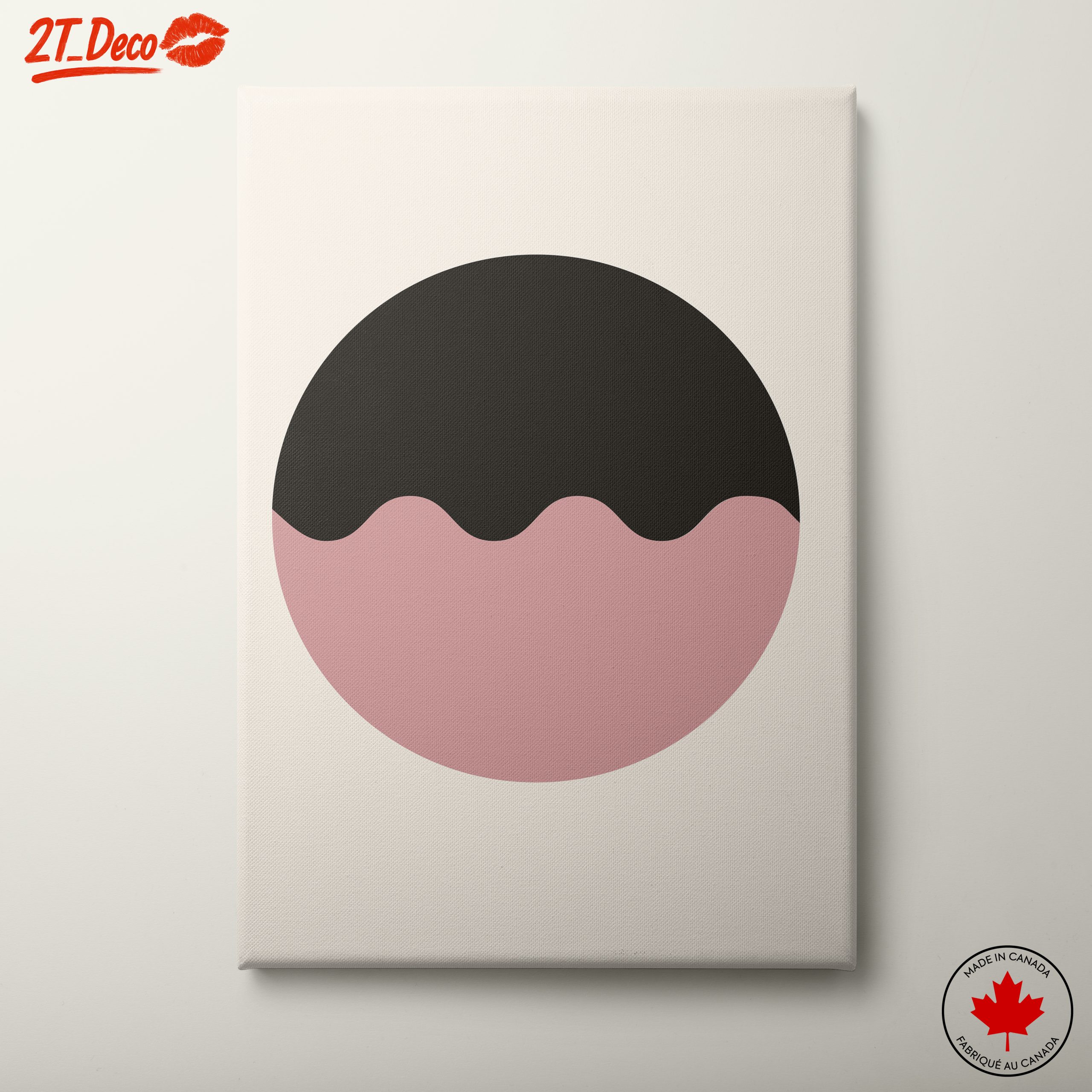 Minimalist Abstract Circle Art