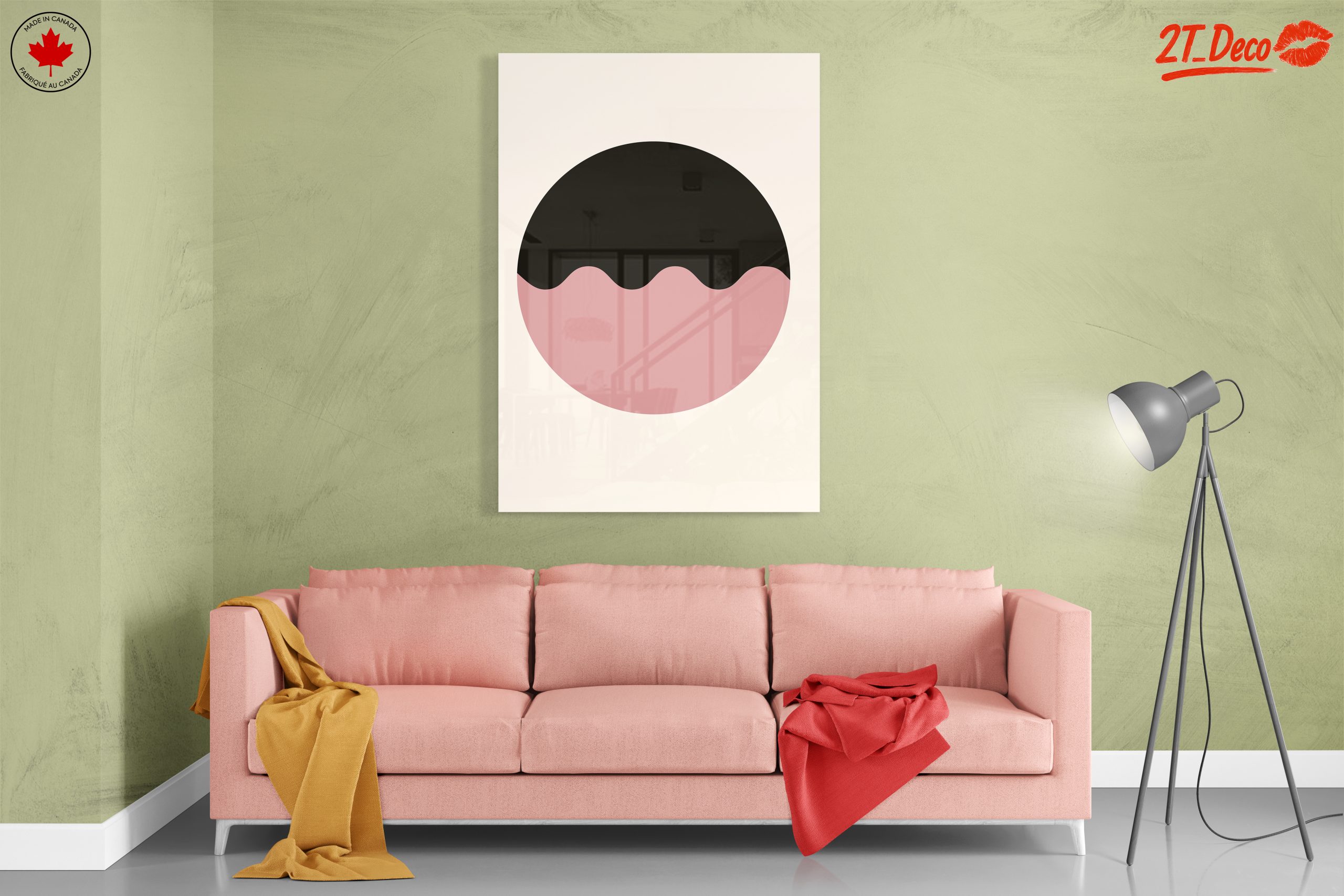 Minimalist Abstract Circle Art - Image 7