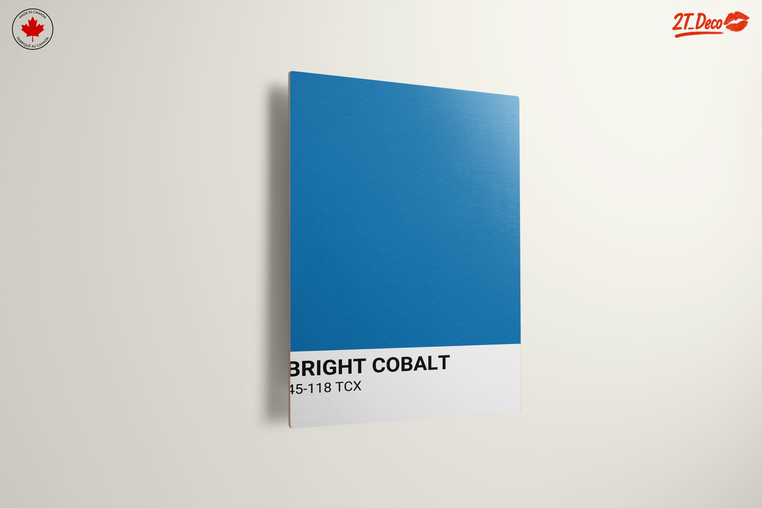 Bright Cobalt Solid Color Artwork - Image 13