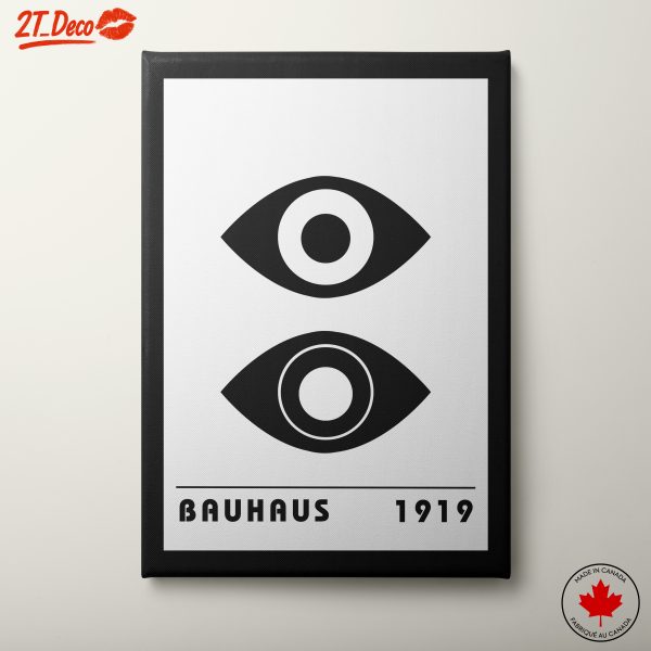 Geometric Bauhaus Eye Design