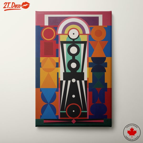 Bold Geometric Abstract Art 7