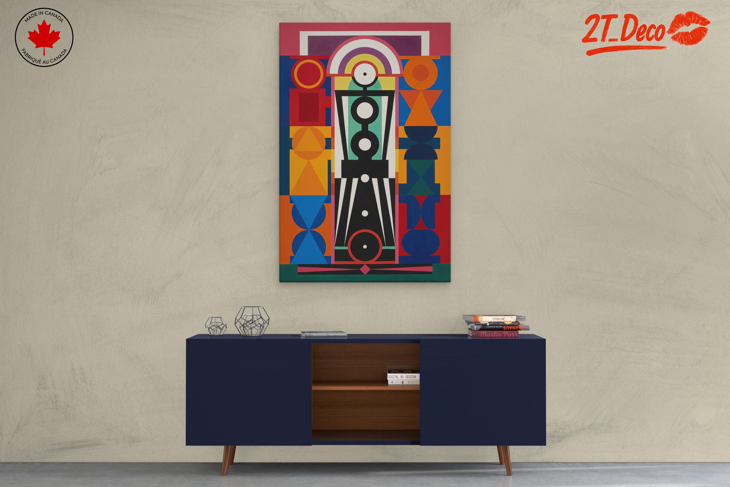Bold Geometric Abstract Art 7 - Image 3