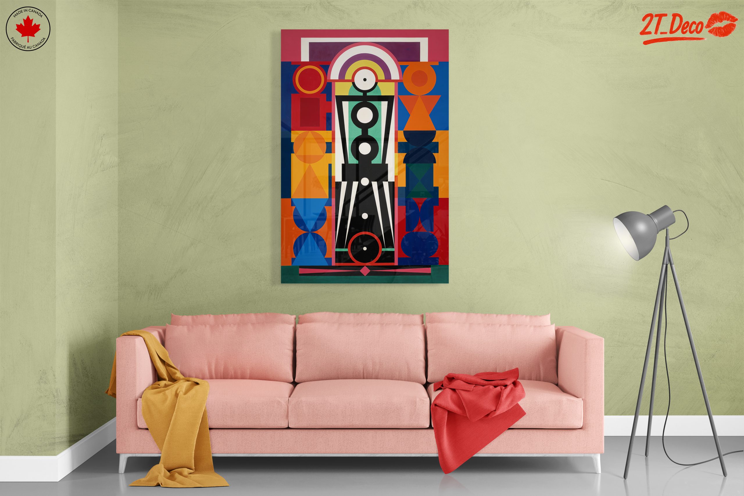 Bold Geometric Abstract Art 7 - Image 7