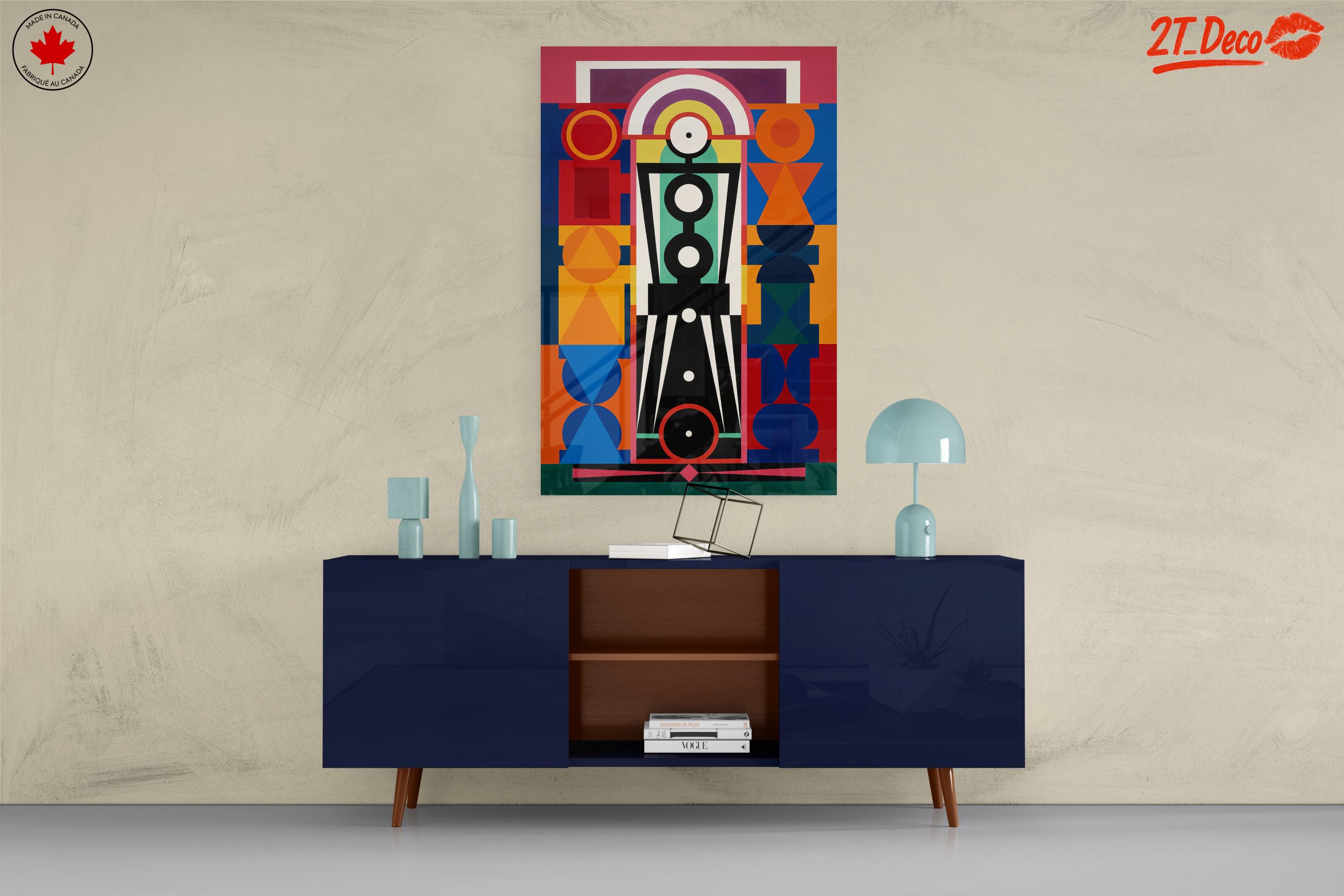 Bold Geometric Abstract Art 7 - Image 8
