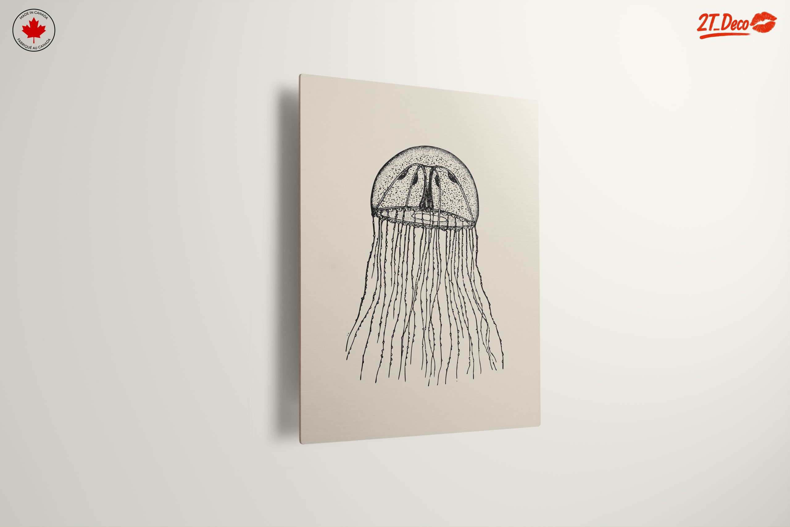 Intricate Jellyfish Anatomical Art - Image 13