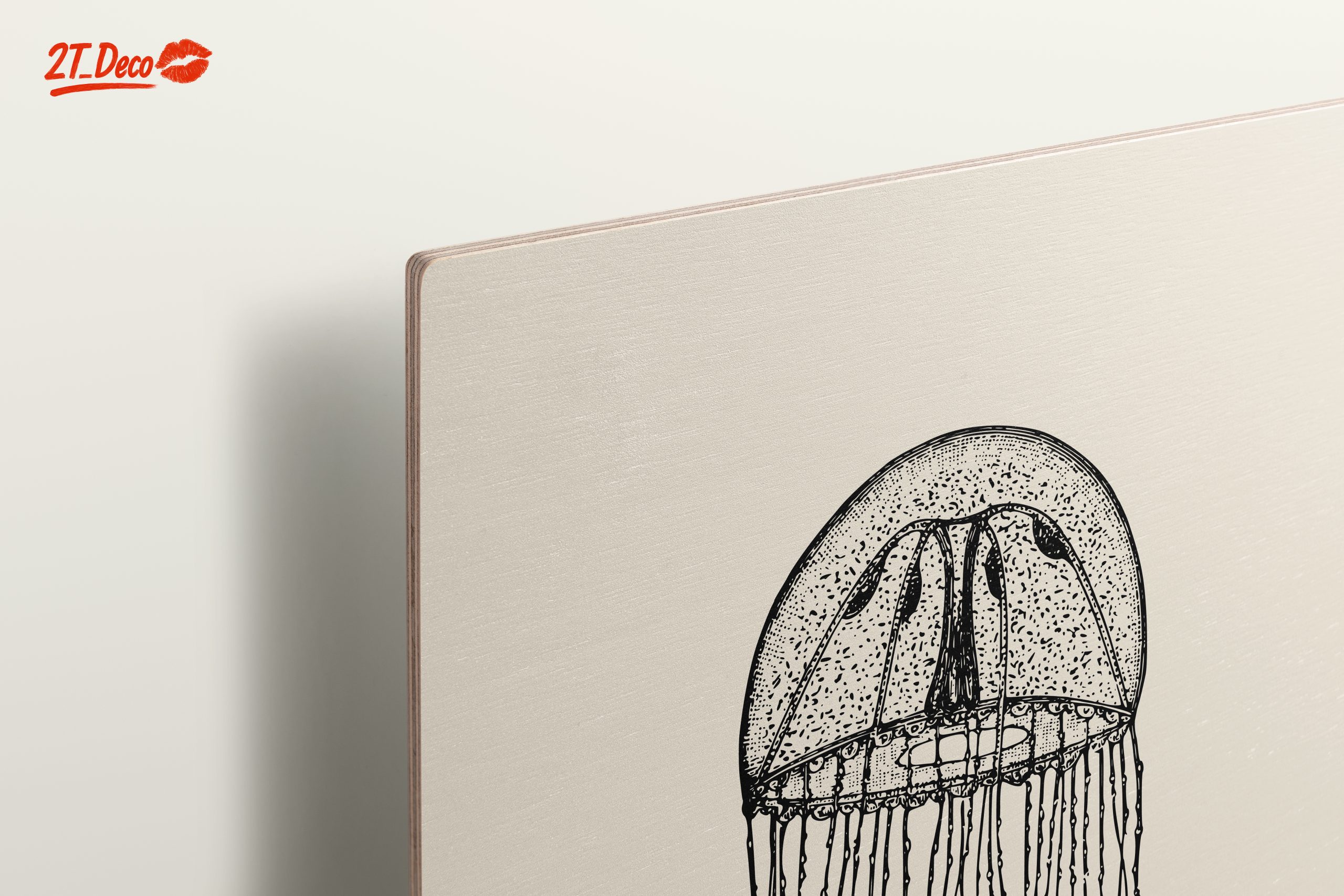 Intricate Jellyfish Anatomical Art - Image 15