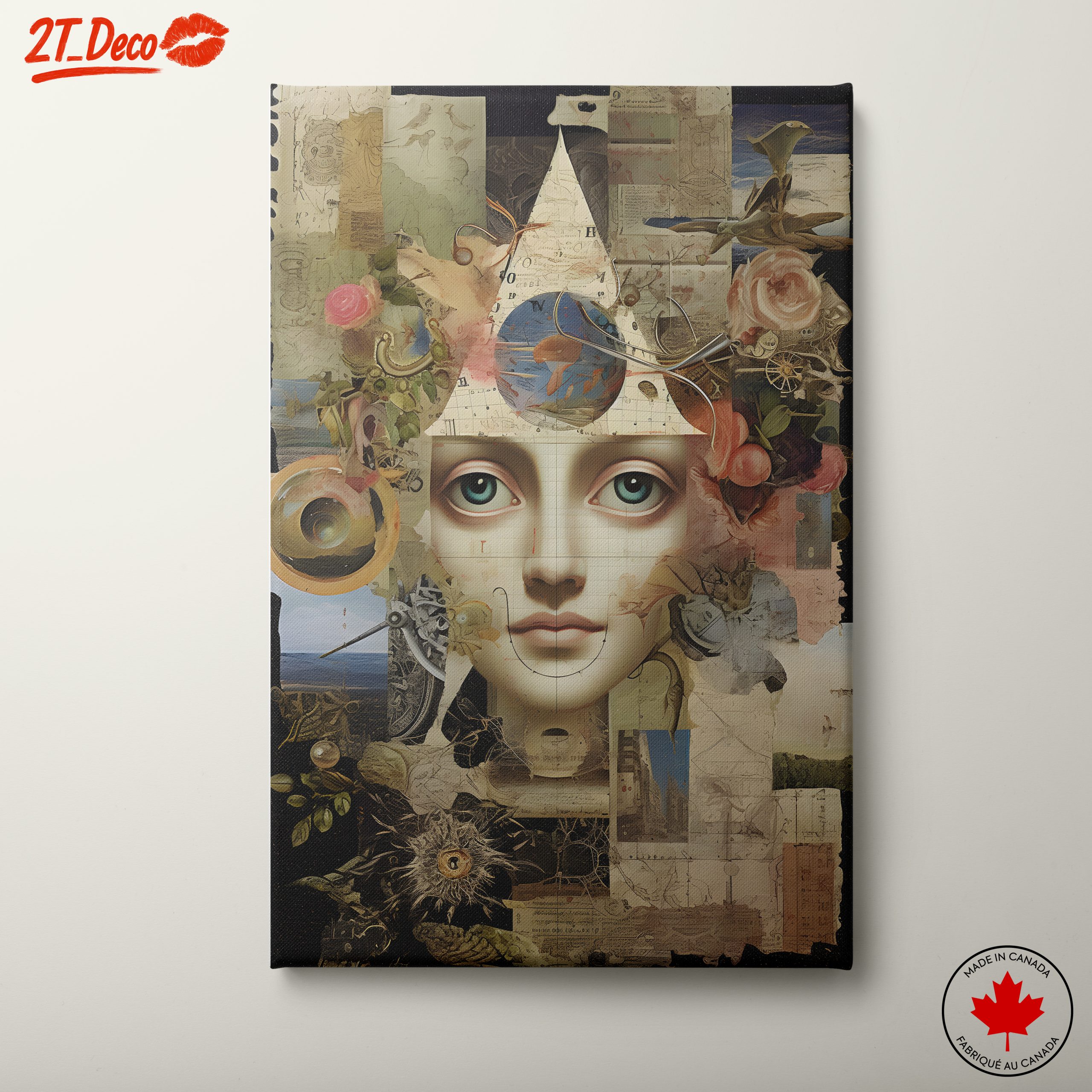 Intriguing Contemporary Portrait with Surreal Elements