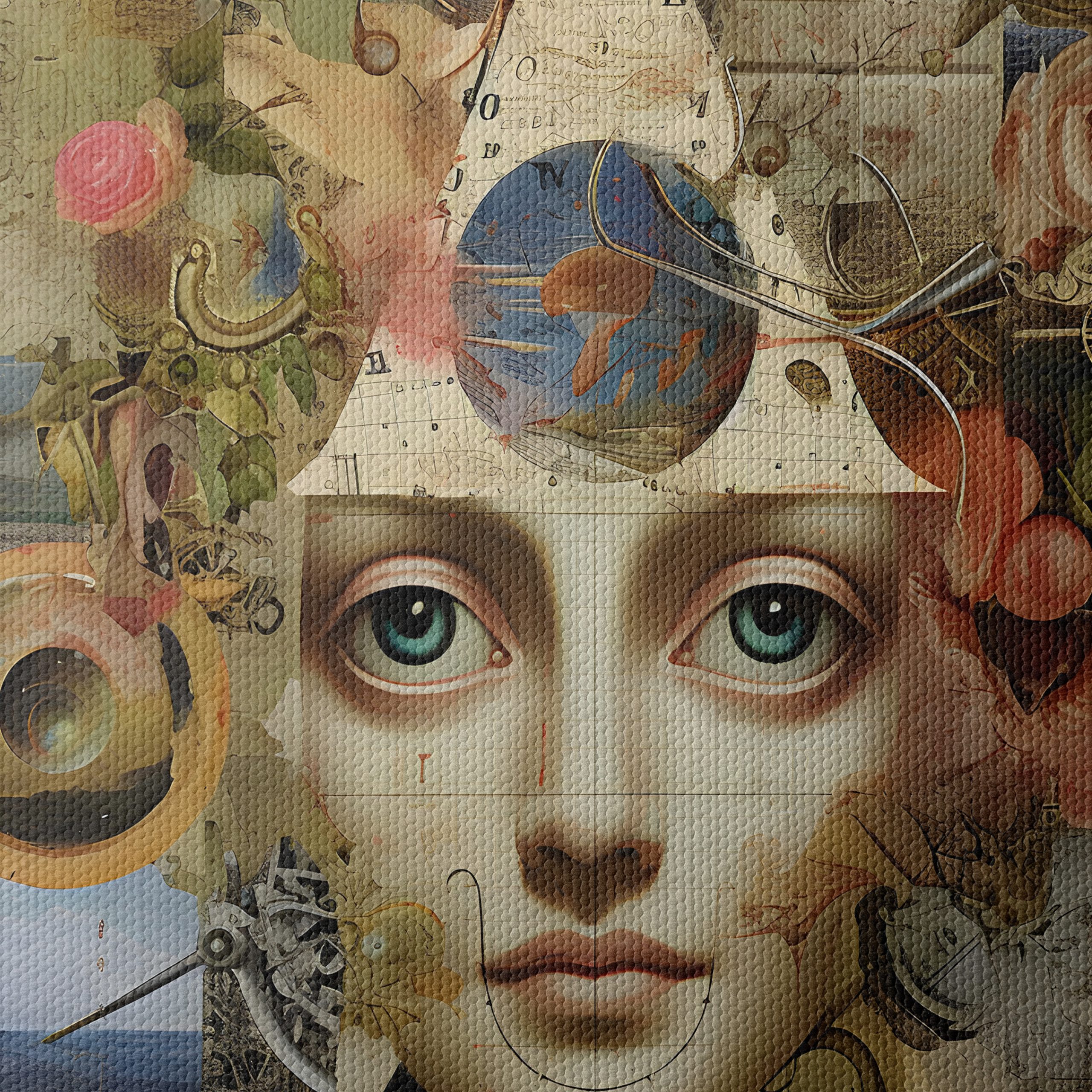 Intriguing Contemporary Portrait with Surreal Elements - Image 4