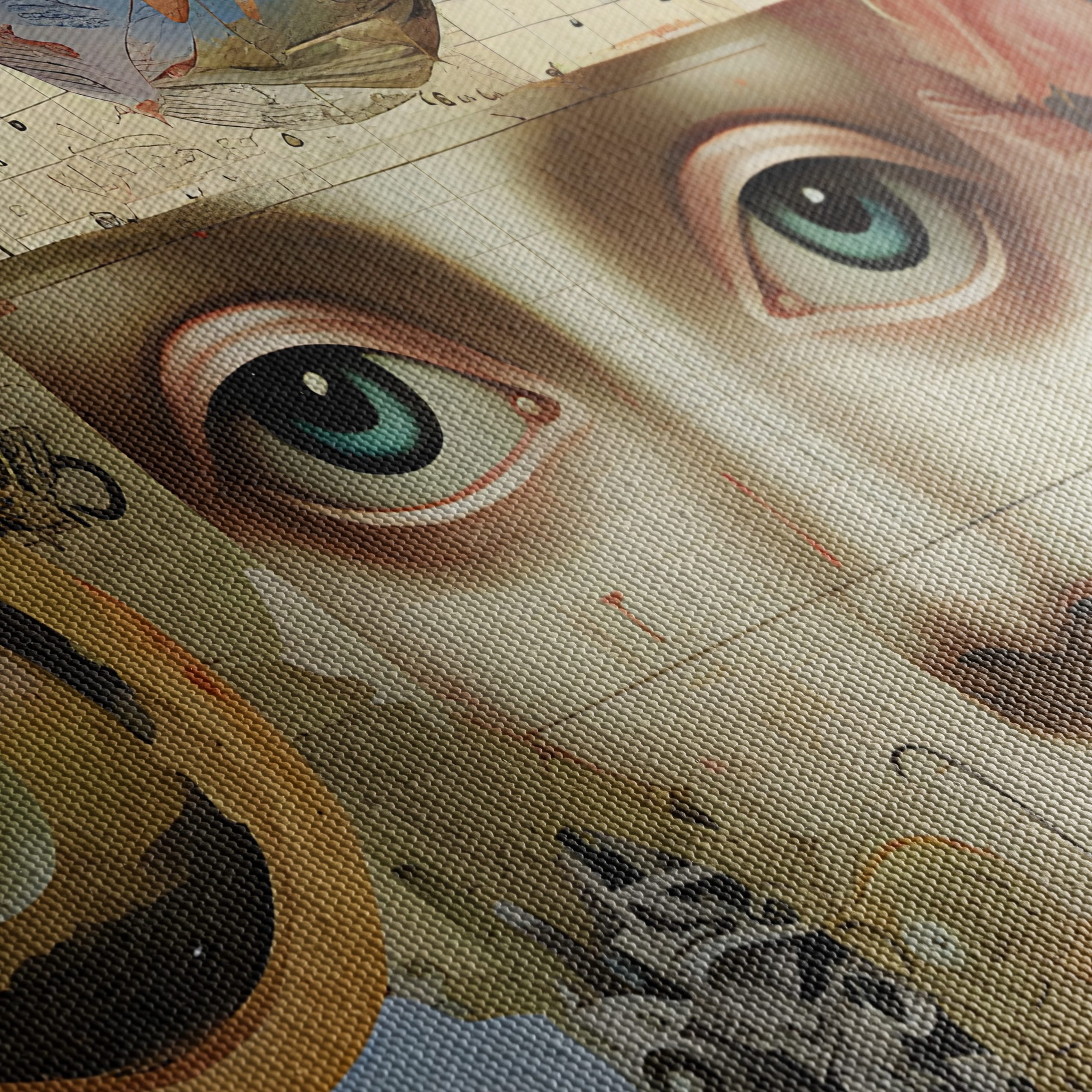 Intriguing Contemporary Portrait with Surreal Elements - Image 5