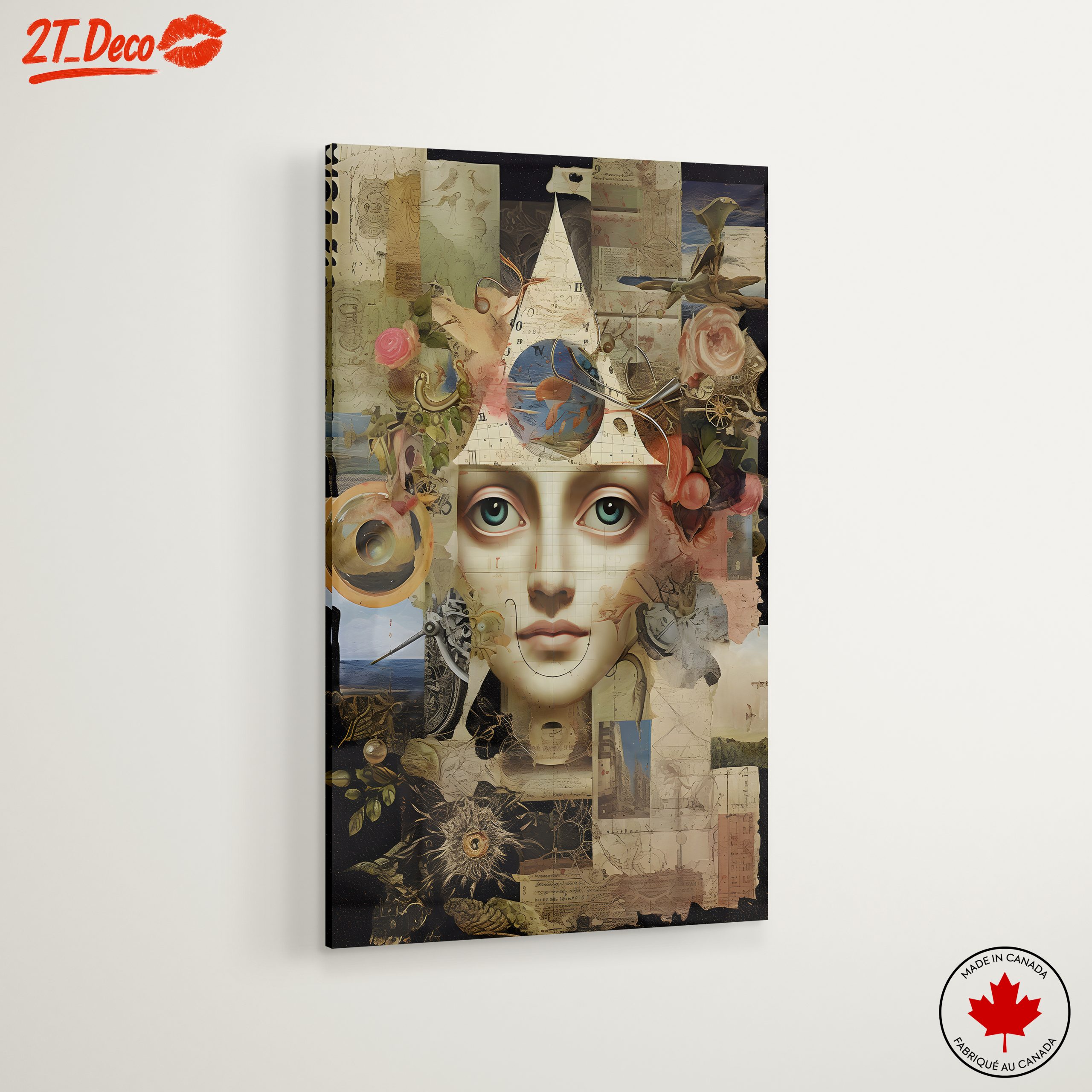 Intriguing Contemporary Portrait with Surreal Elements - Image 6