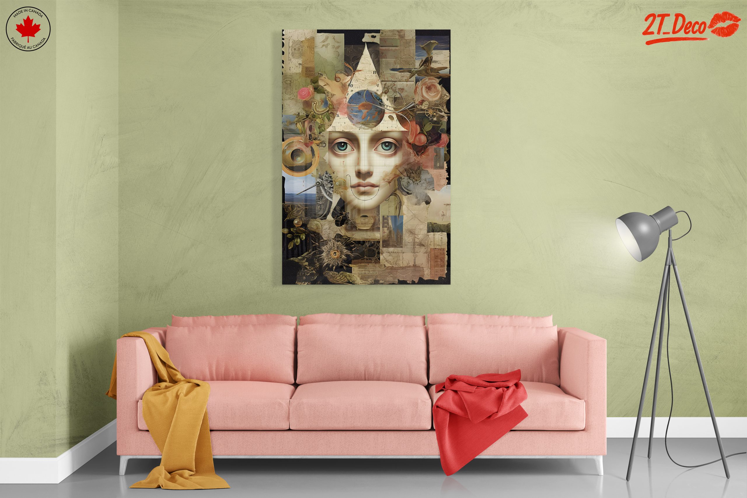 Intriguing Contemporary Portrait with Surreal Elements - Image 7