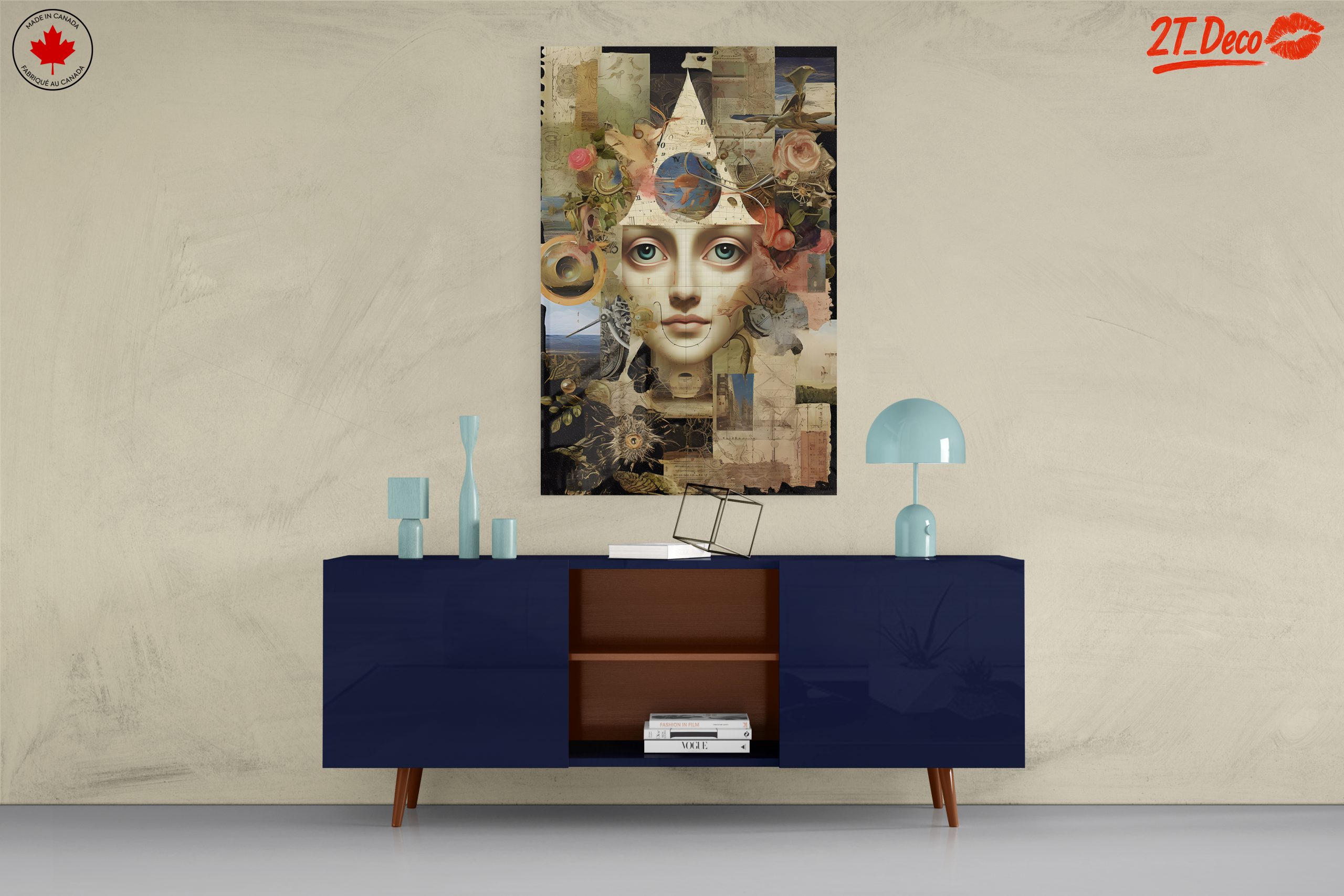 Intriguing Contemporary Portrait with Surreal Elements - Image 8