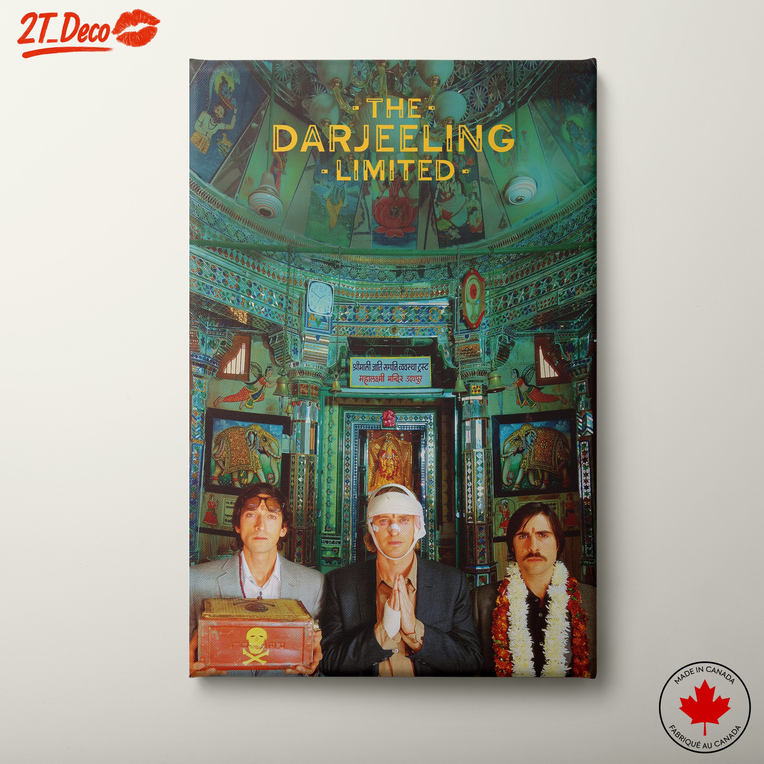 The Darjeeling Limited Film Character Art
