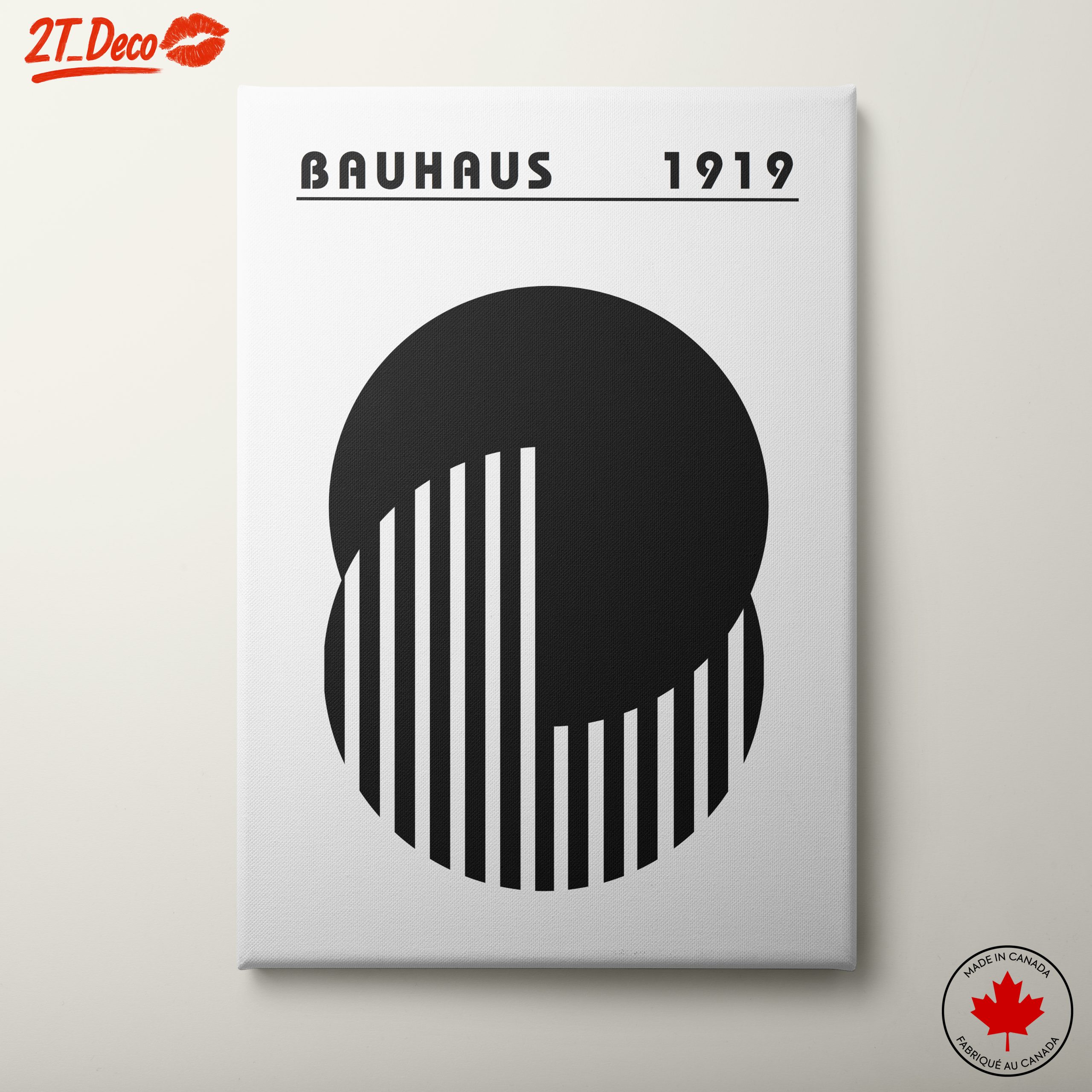 Bauhaus Geometric Design Artwork 1919