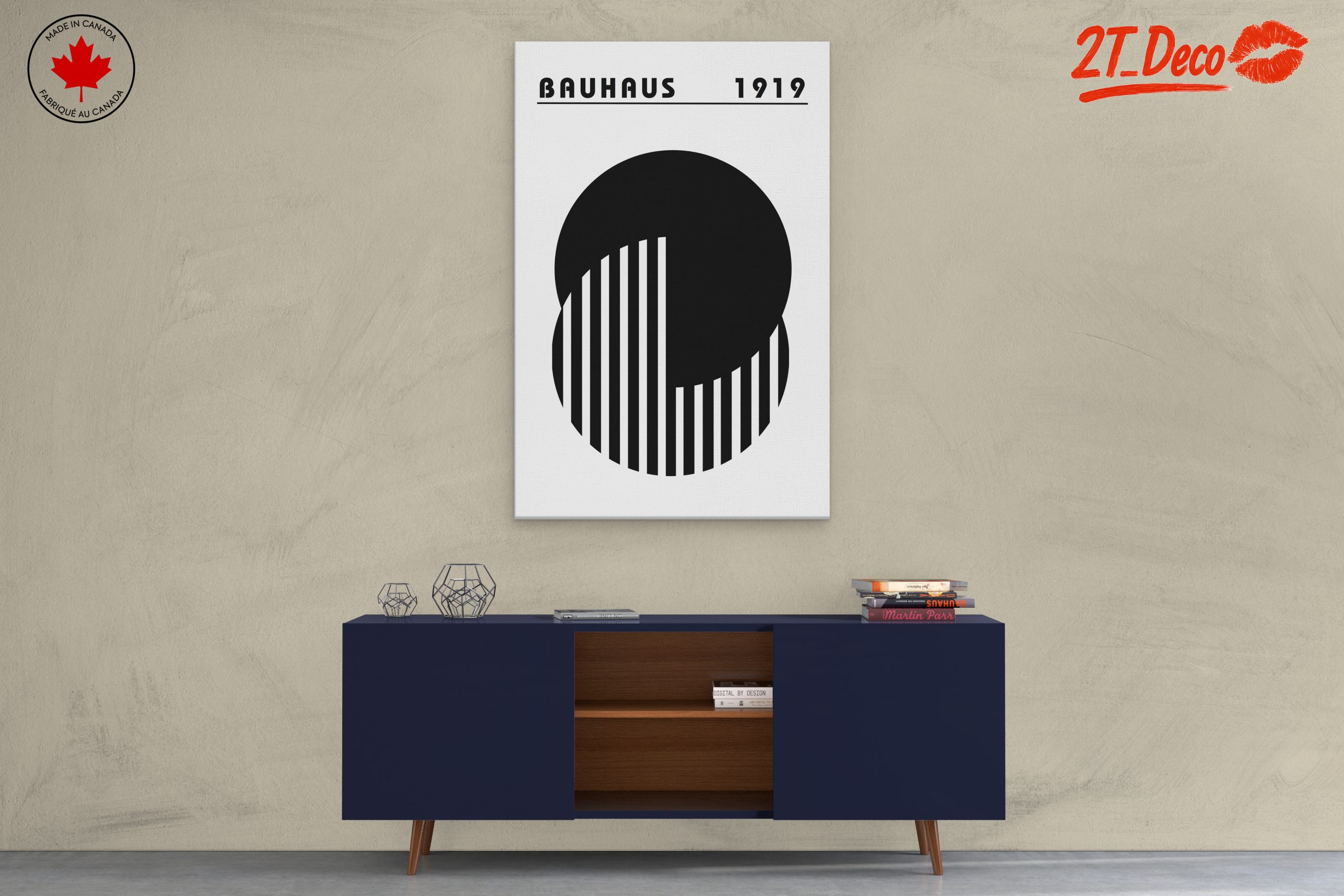 Bauhaus Geometric Design Artwork 1919 - Image 3