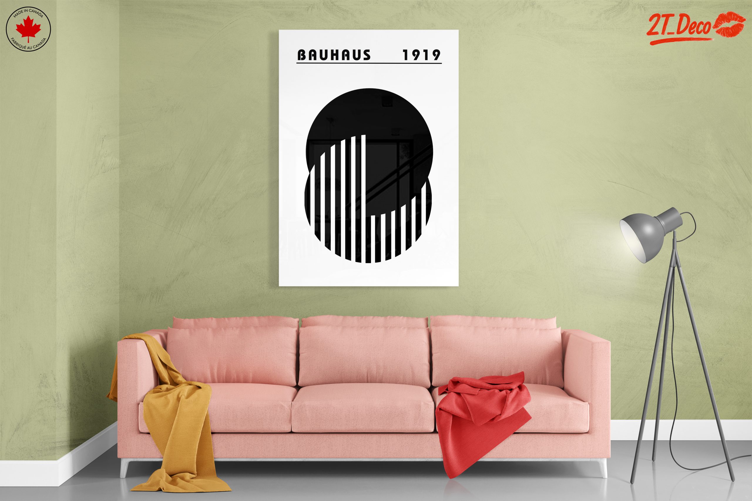 Bauhaus Geometric Design Artwork 1919 - Image 7