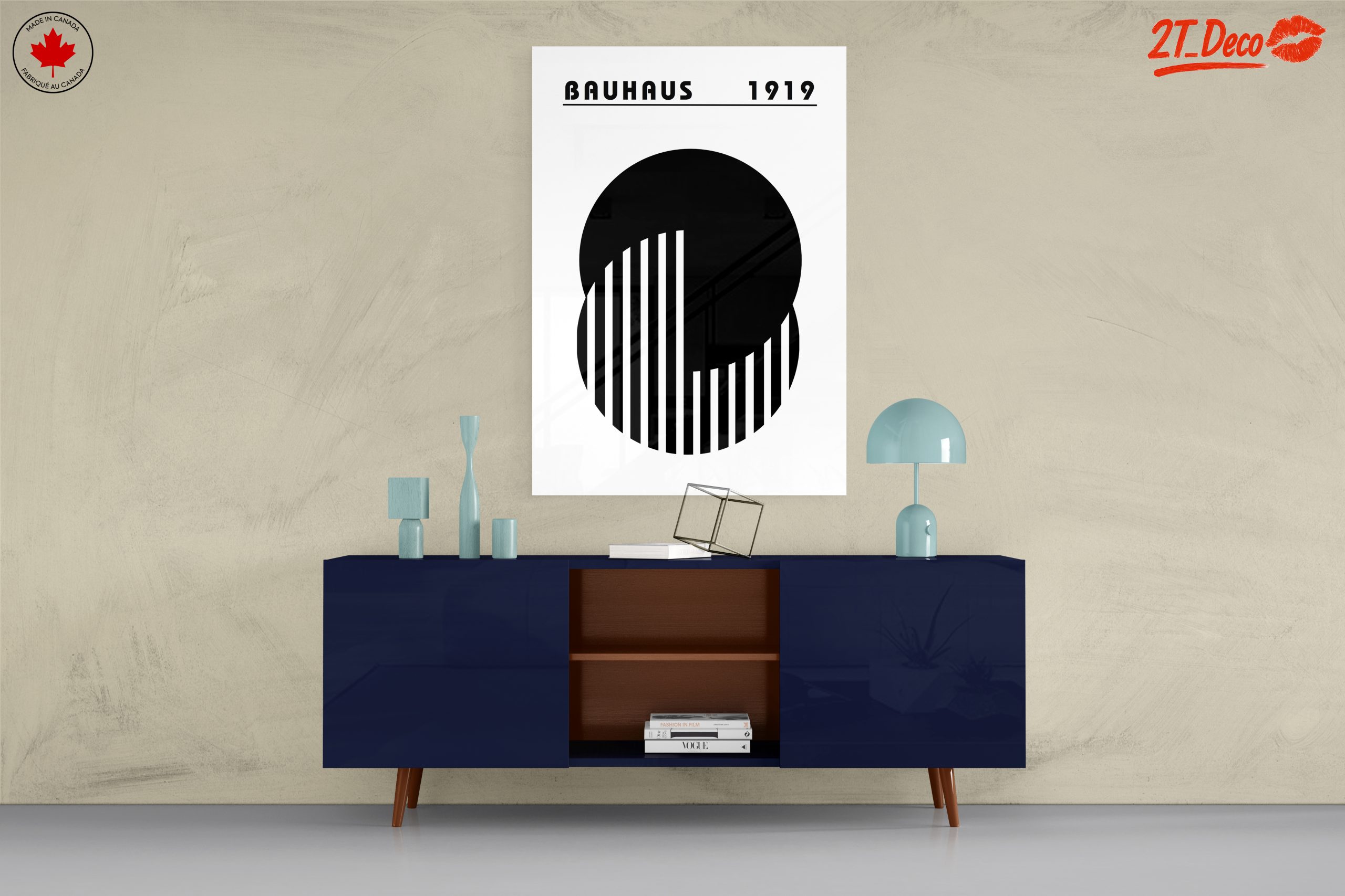 Bauhaus Geometric Design Artwork 1919 - Image 8