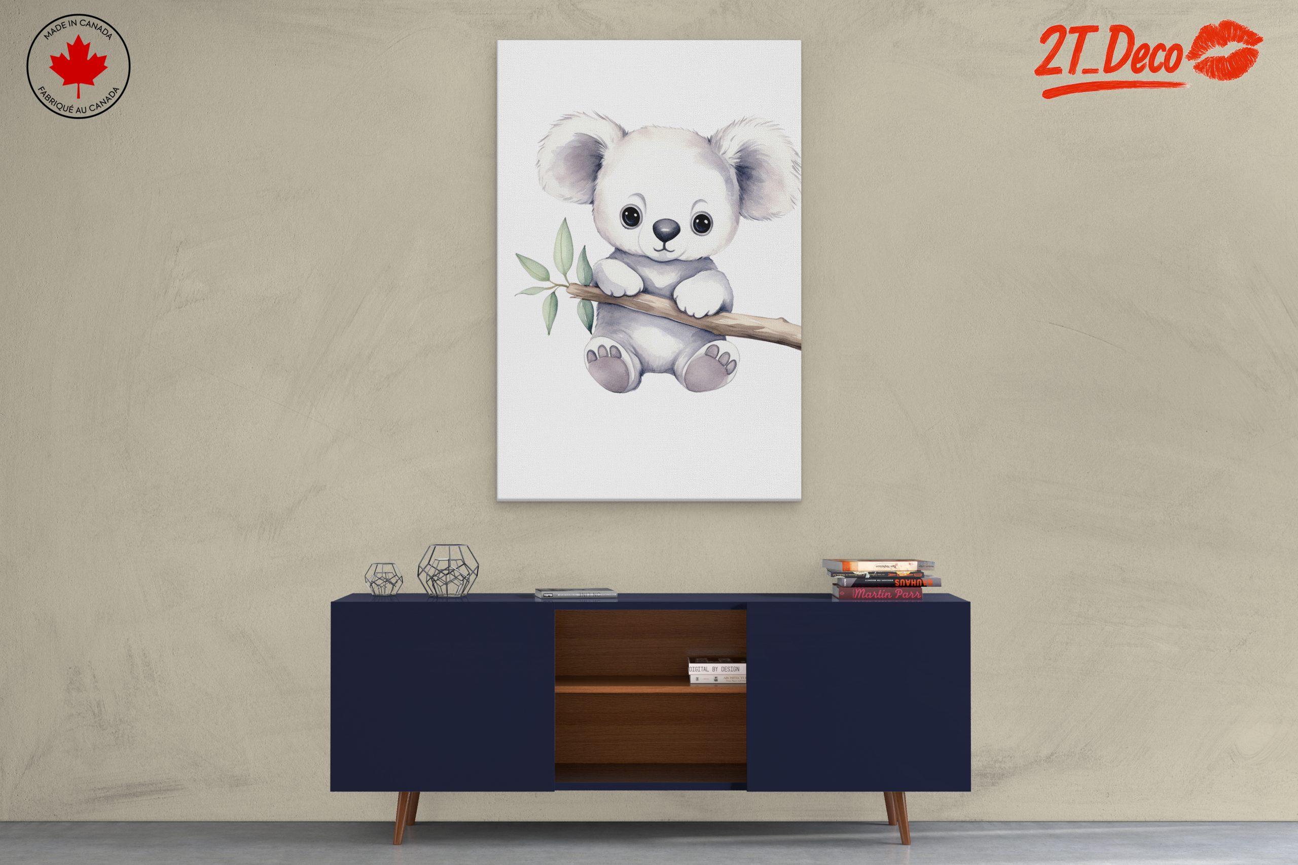 Adorable Koala Sitting on a Branch - Image 3
