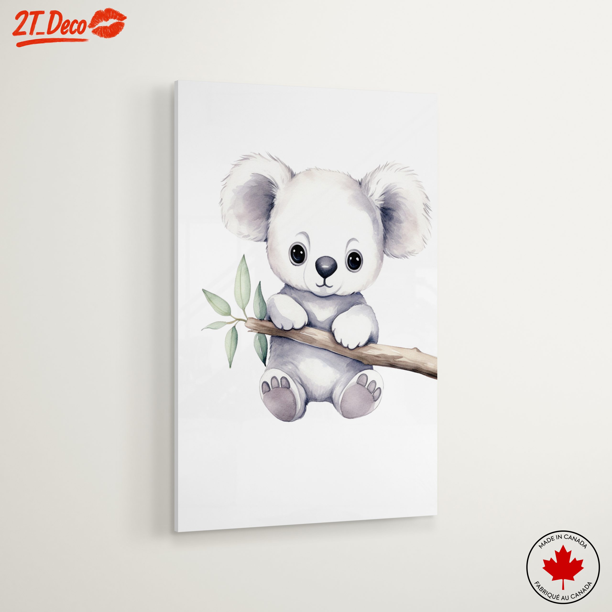 Adorable Koala Sitting on a Branch - Image 6