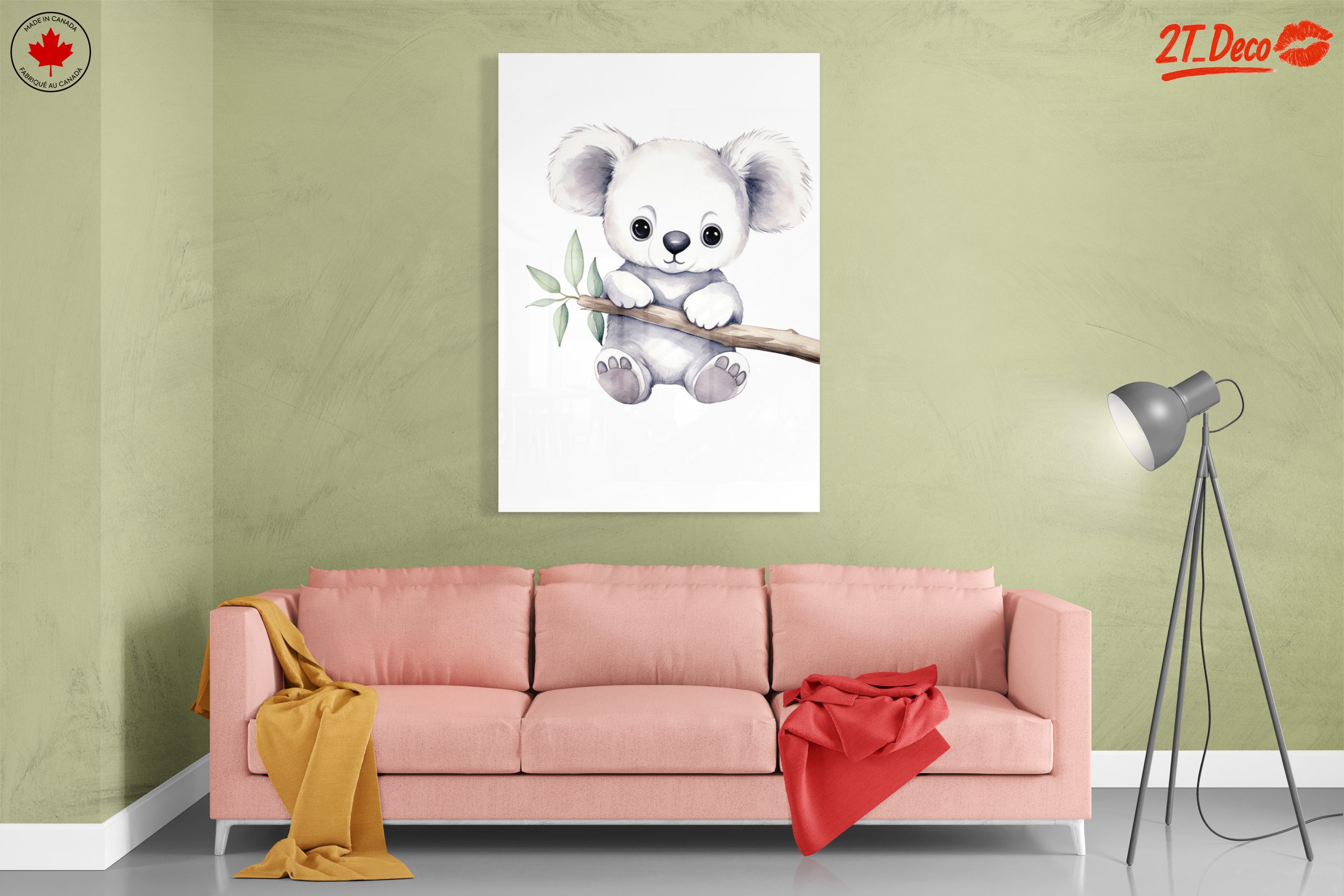 Adorable Koala Sitting on a Branch - Image 7
