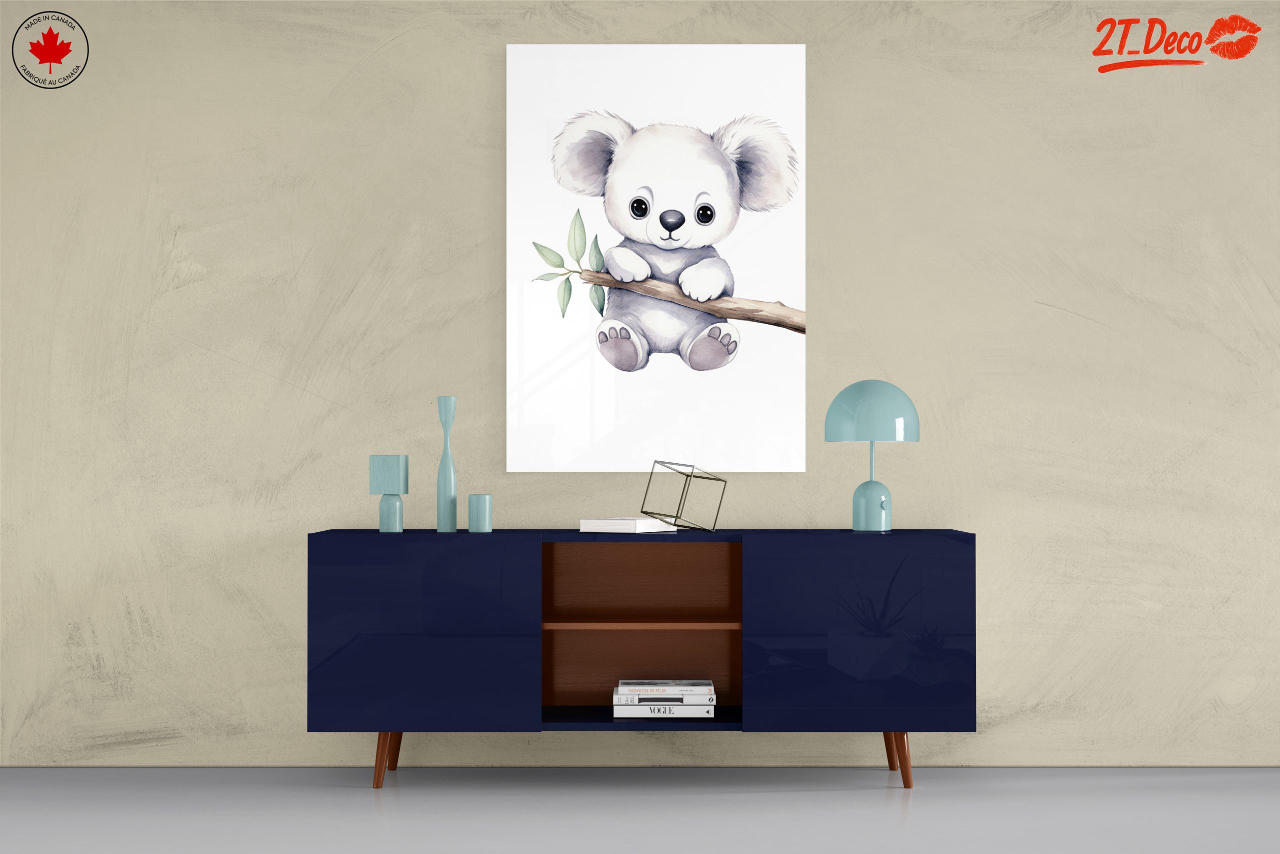 Adorable Koala Sitting on a Branch - Image 8