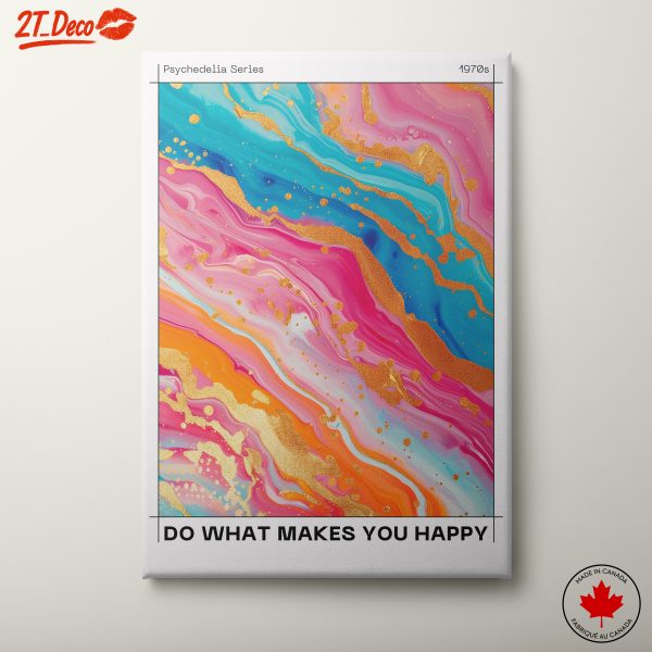Vibrant Abstract Artwork with Colorful Swirls
