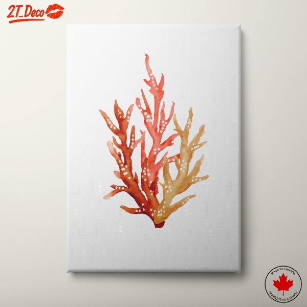 Vibrant Abstract Marine Coral Art 2