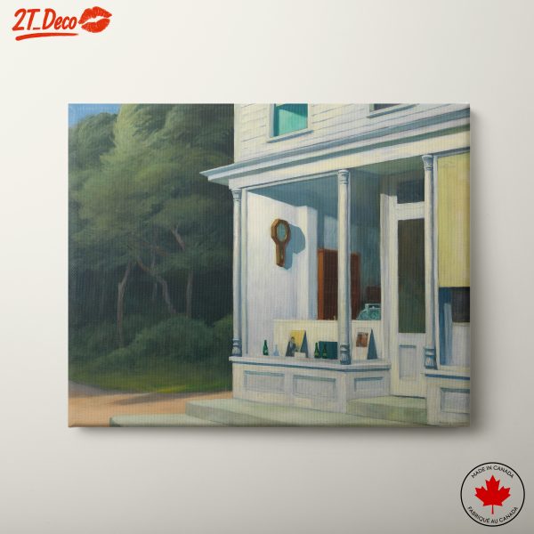 Elegant Architectural Scene of a Vintage Store