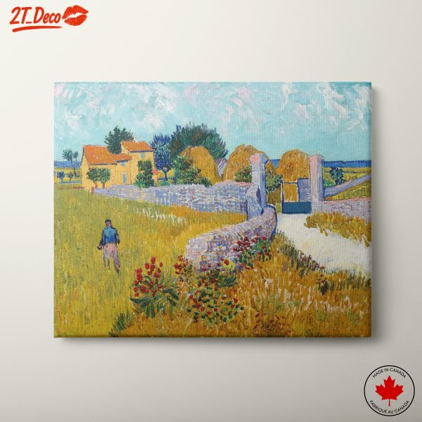 Pastoral Landscape with Haystacks and Man