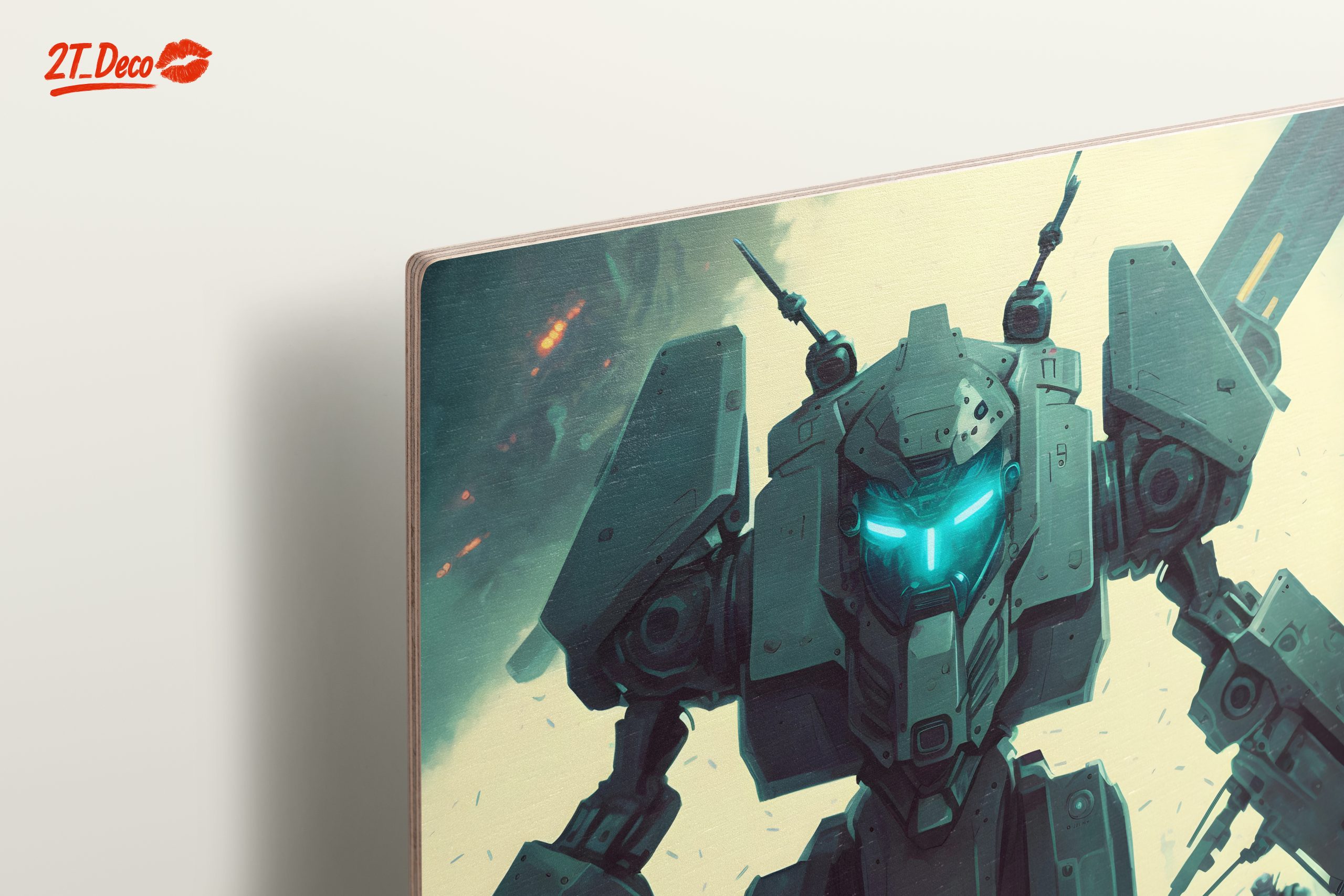 Futuristic Combat Scene Featuring Advanced Technology - Image 15