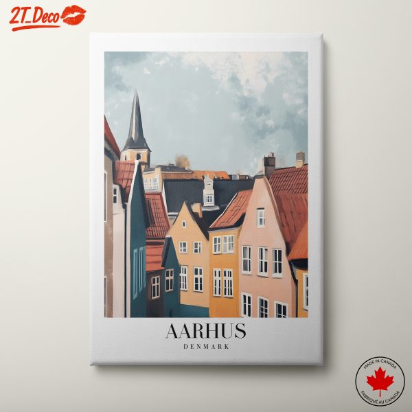 Aarhus Cityscape Art Inspiration