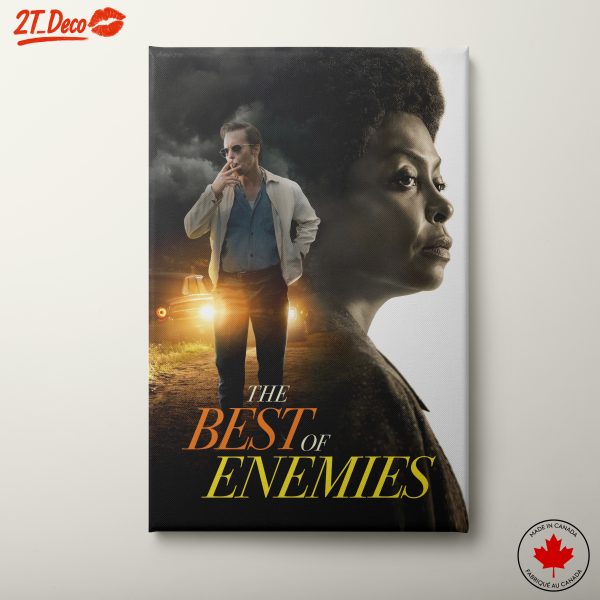 Contemporary Film Art Featuring Characters from The Best of Enemies