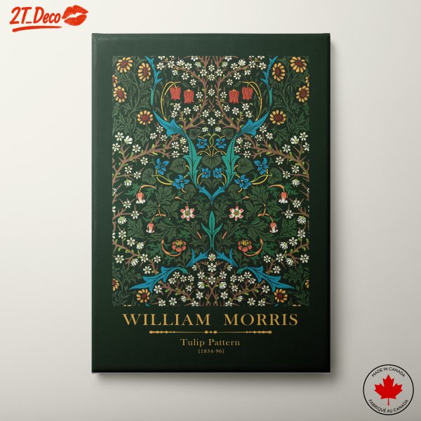 William Morris Tulip Pattern Artwork