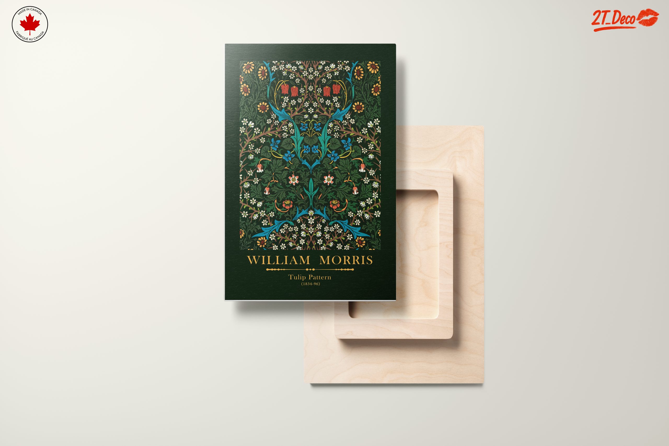 William Morris Tulip Pattern Artwork - Image 11